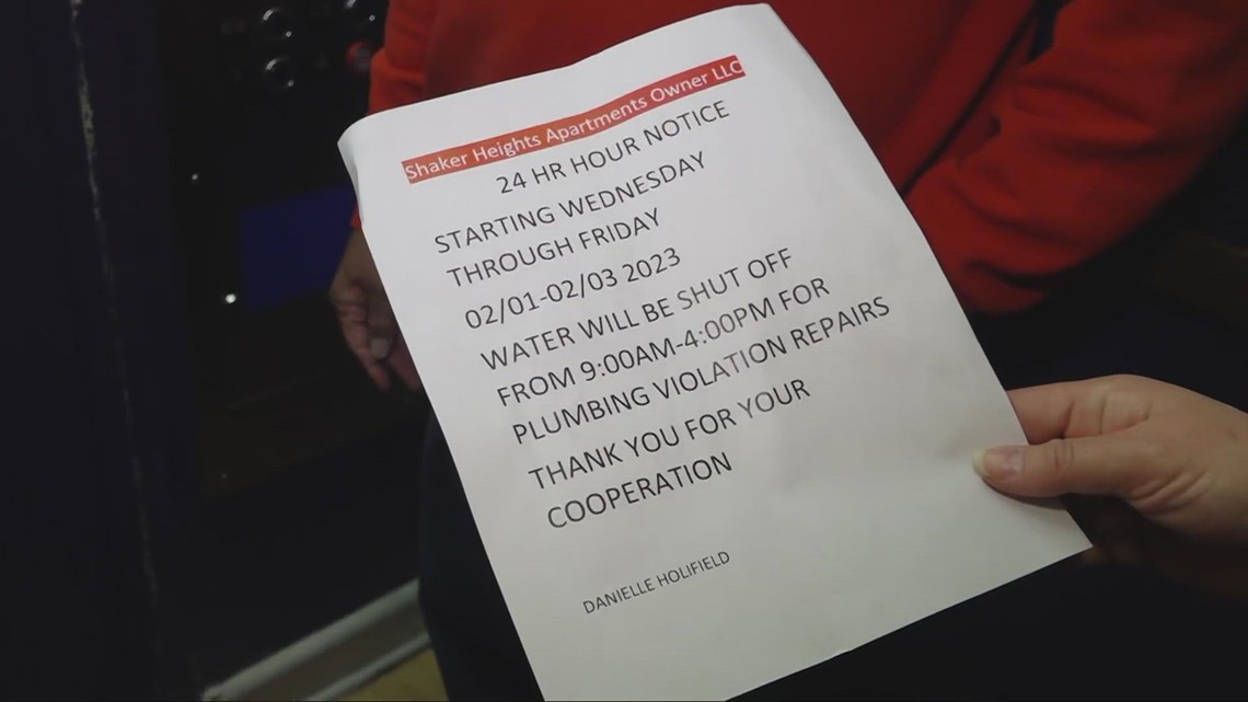 Tenants demand action amid health and safety issues at Shaker Square apartment building