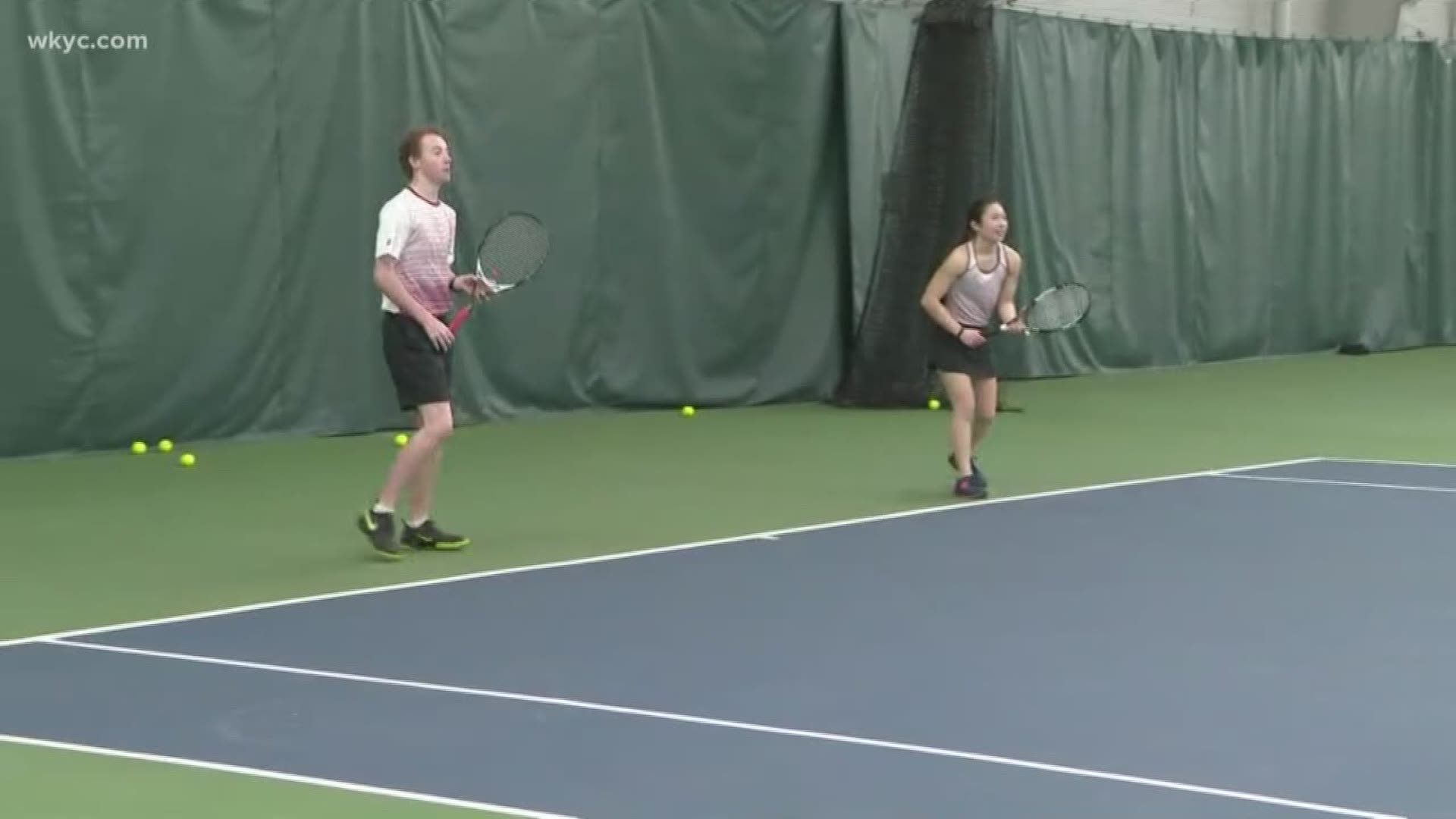 March 21, 2019: Here's an inside look at the LaTuchie Tennis Center in Munroe Falls.