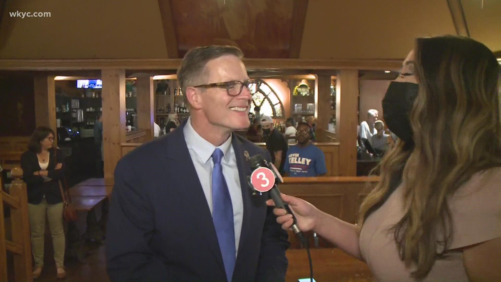 Cleveland City Council President Kevin Kelley took home the second seat in the November Cleveland Mayoral election. 3News' Lynna Lai spoke with him Tuesday.
