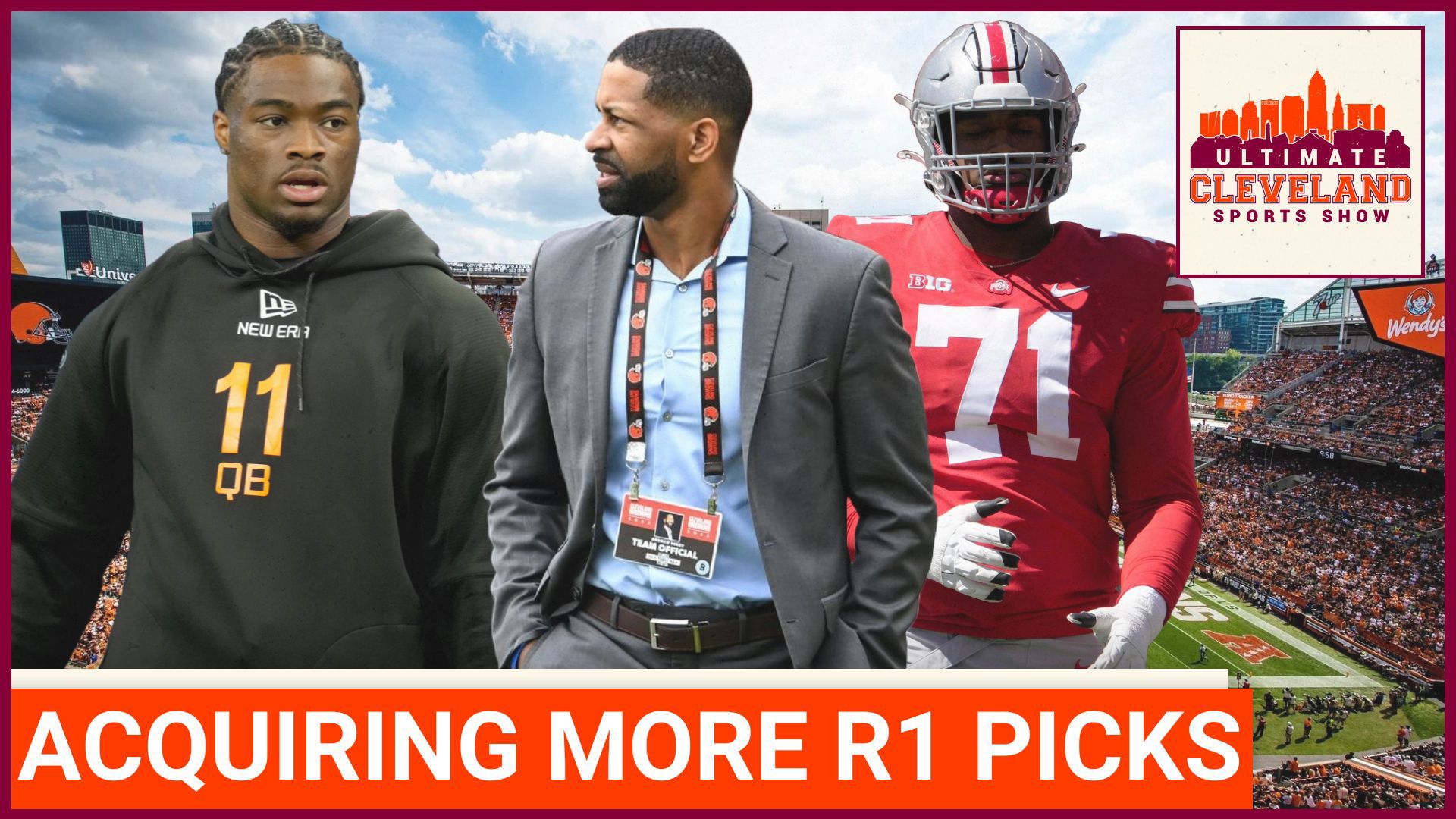UCSS discusses possibilities for the Cleveland Browns to get multiple picks in round 1.