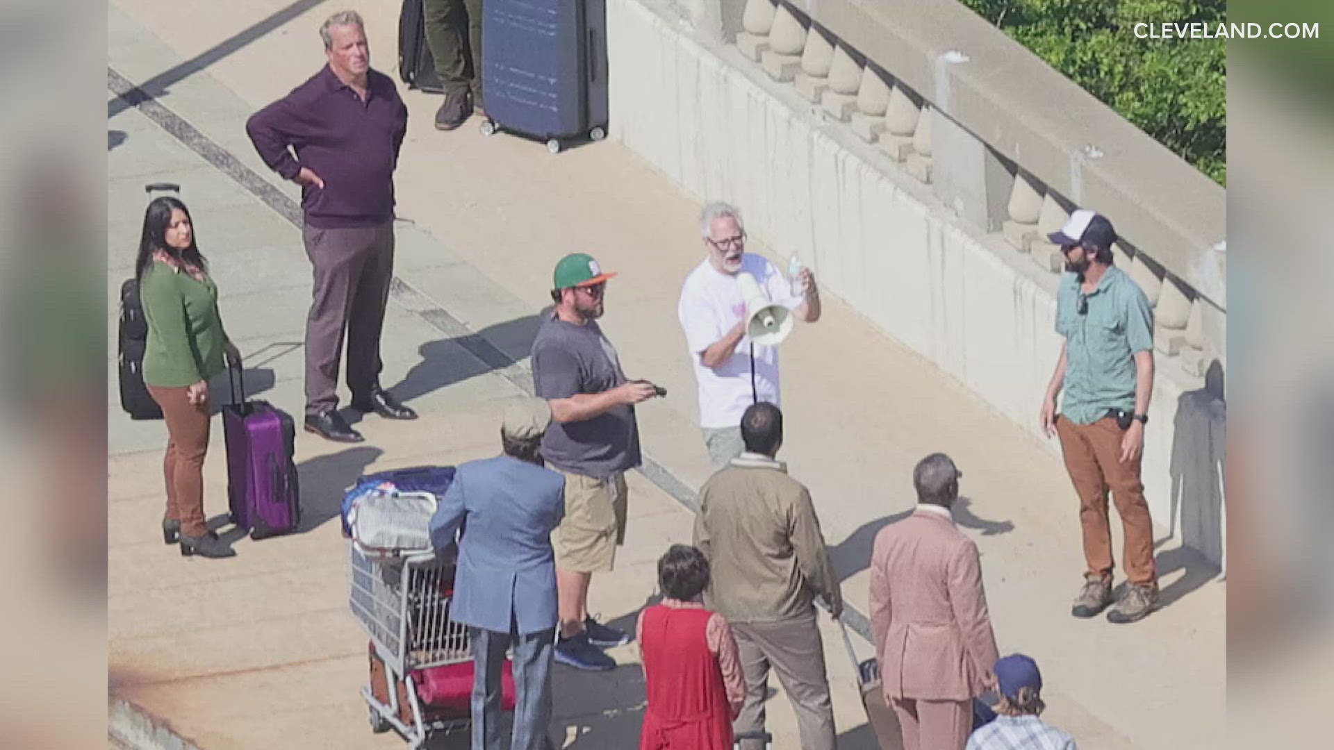 Our news partners at Cleveland.com have captured more action as the "Superman" movie continues filming in the city.