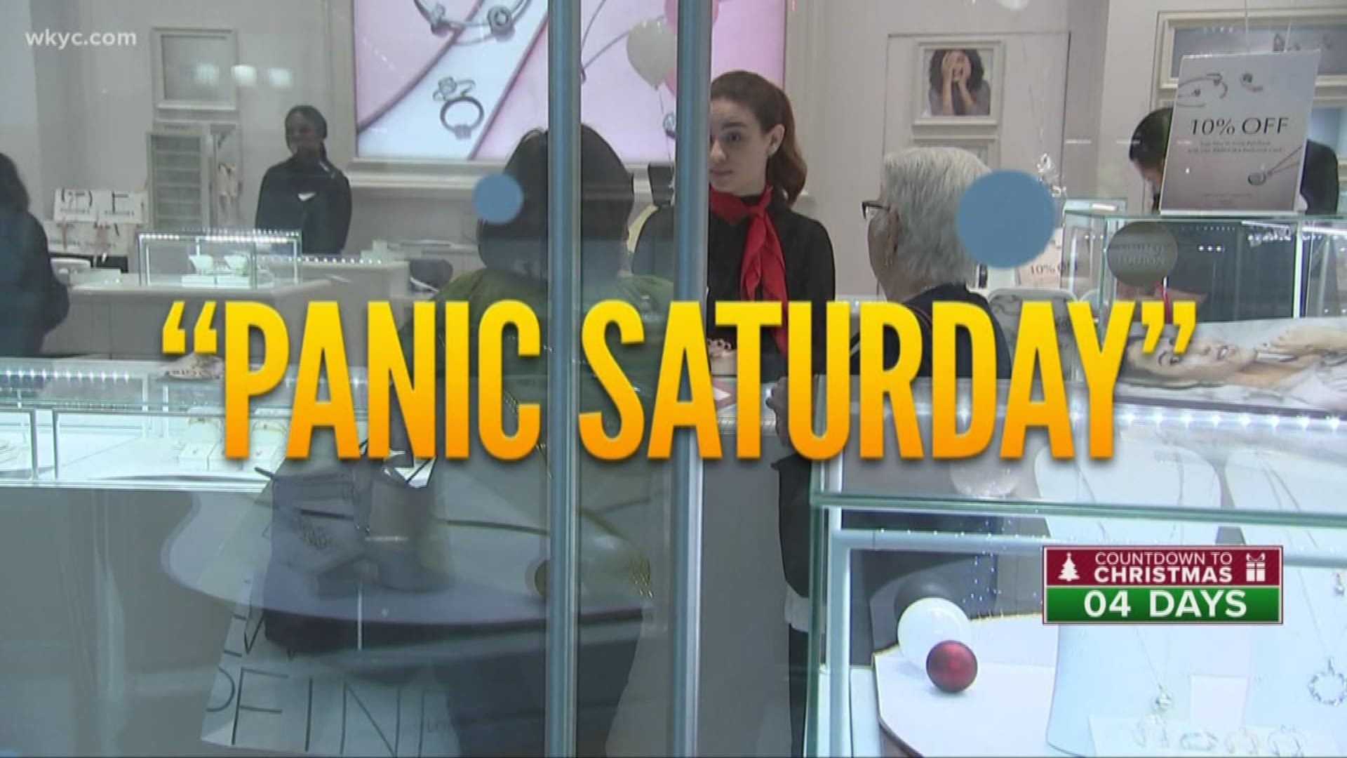 High anxiety! There's a new name for last minute shopping: Panic Saturday