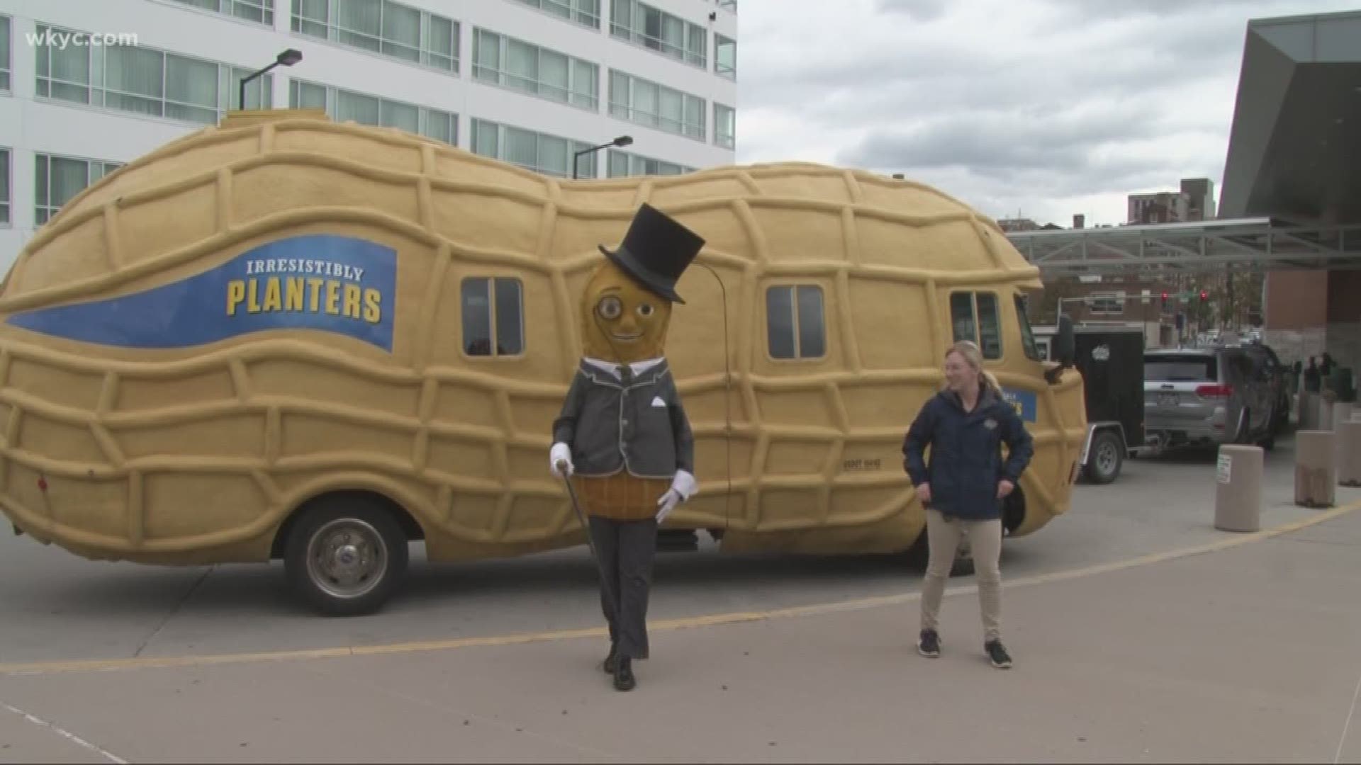 Aug. 29, 2018: The company's giant peanut on wheels will be in Northeast Ohio for several stops around the area.