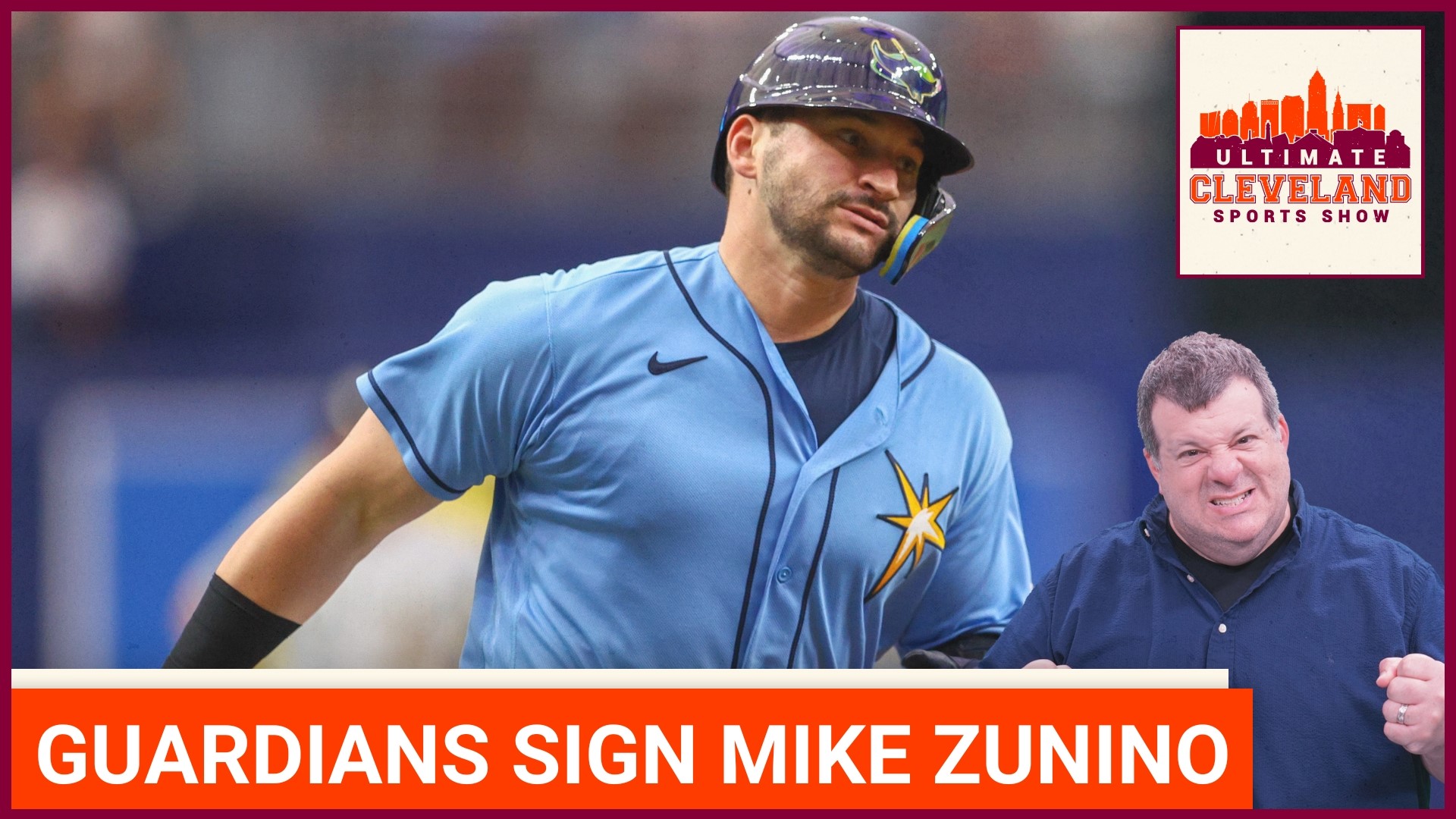 The Cleveland Guardians are signing free-agent catcher Mike Zunino