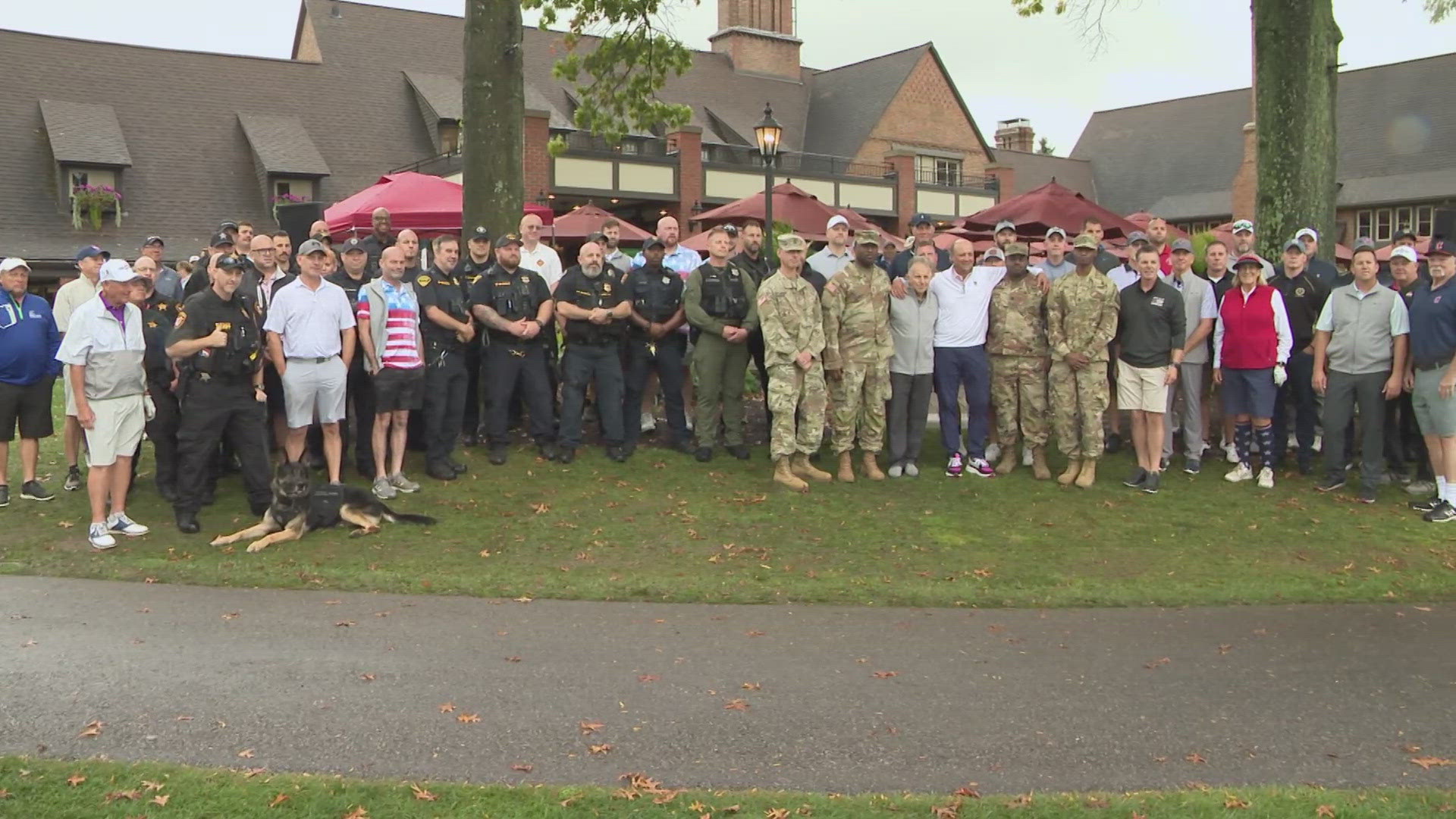 The Veterans & First Responders Foundation held its third annual golf outing Monday at the famous Canterbury Golf Club.