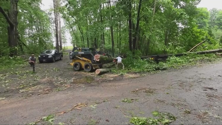 Christian camp in Holmes County says storm damage cuts off access to property