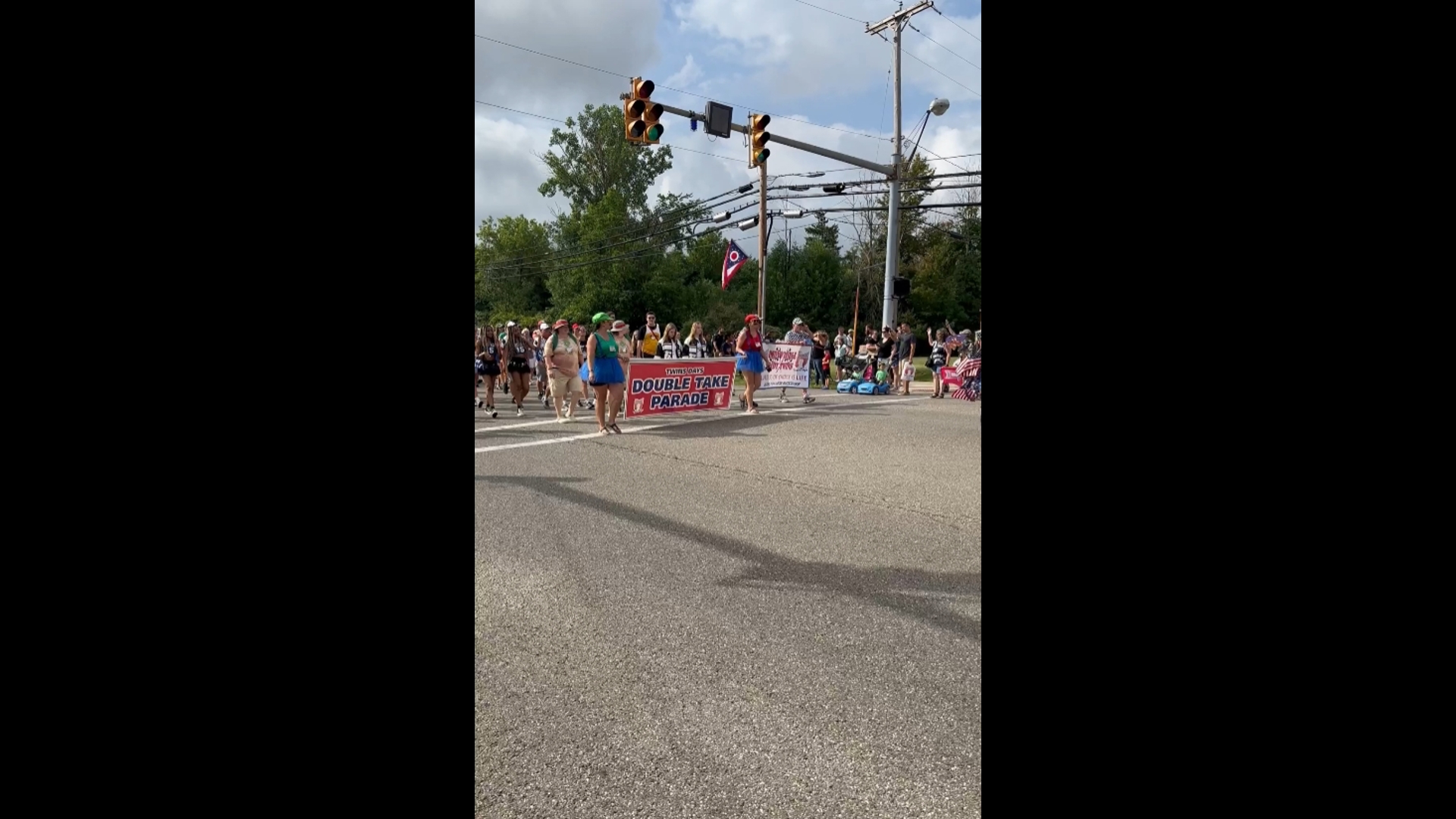 Seeing double? Saturday morning was the "Double Take" Parade at the 49th annual Twins Days Festival in Twinsburg.