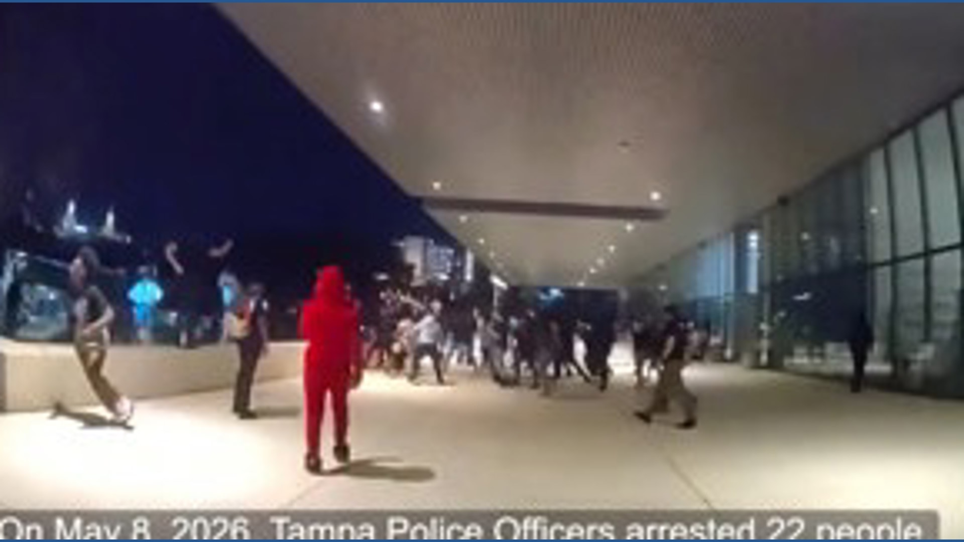 Police arrest 22 after 'teen takeover' in Tampa | wkyc.com