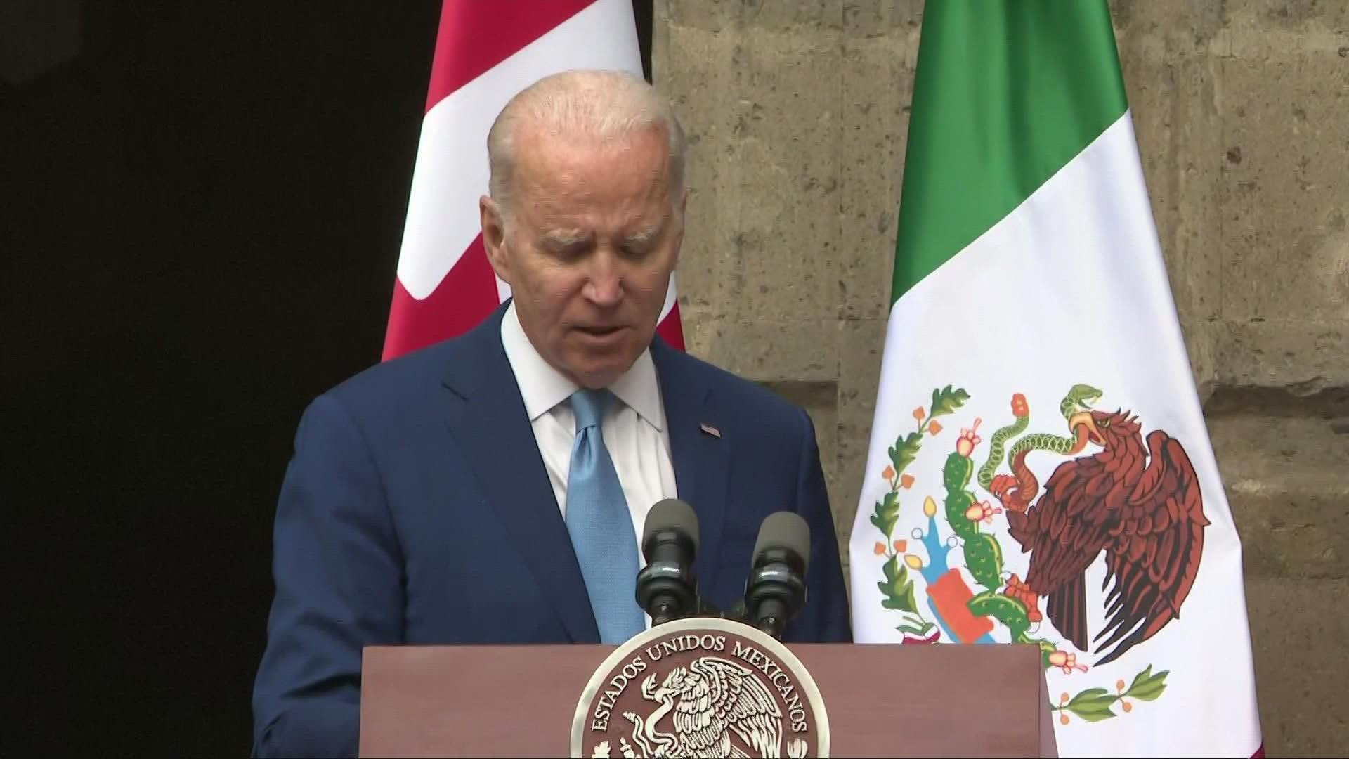 President Biden says he was surprised when informed that government records were found by his attorneys at his former office space in Washington