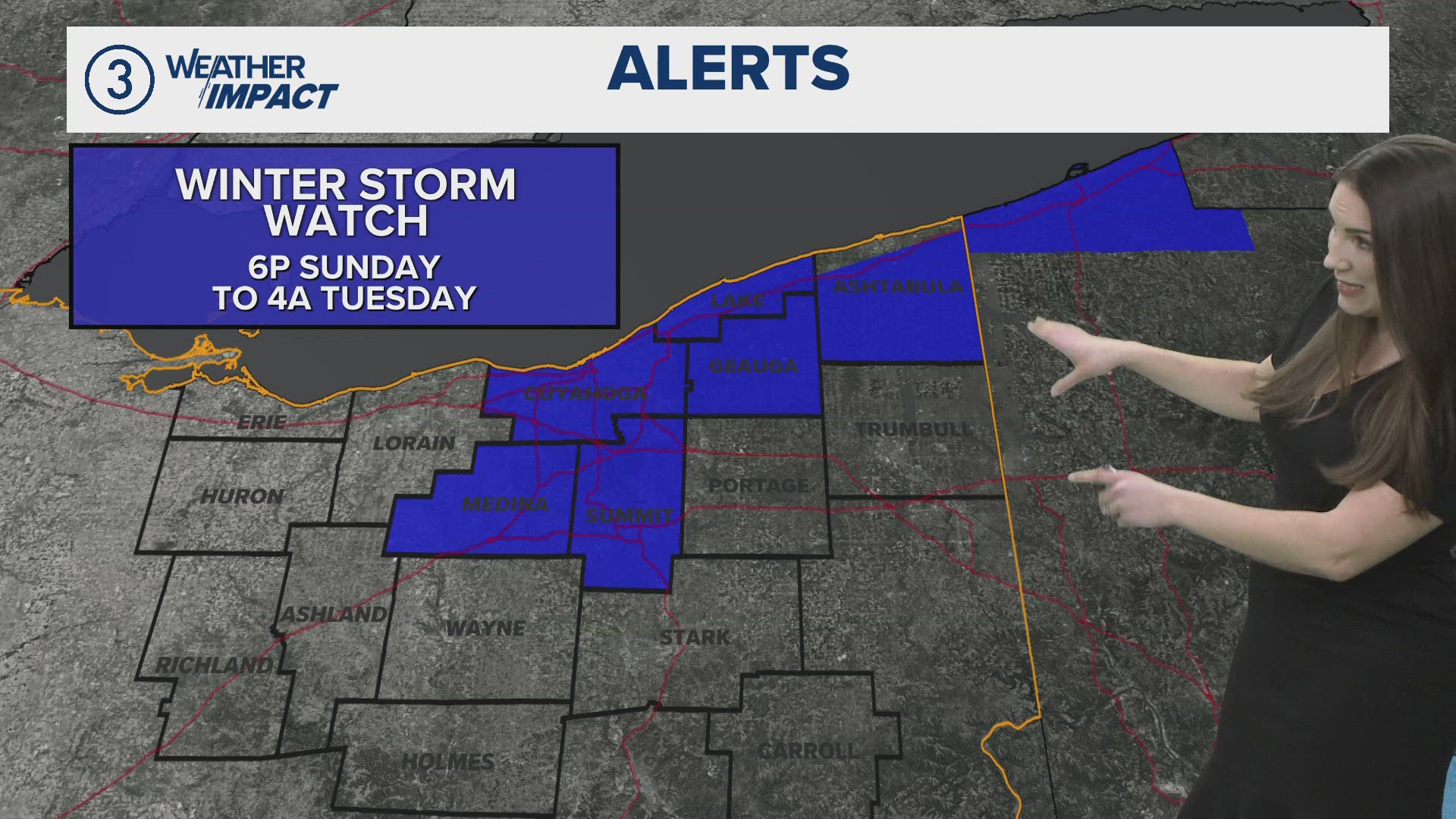 Northeast Ohio Weather Impact: Accumulating snow returns Sunday and ...