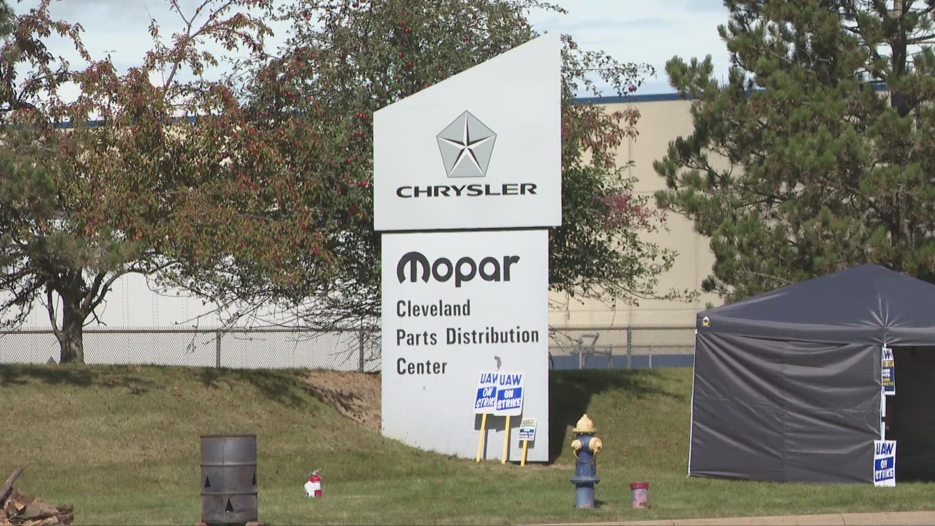 Workers from Stellantis' facility in Streetsboro are still picketing 24 hours a day.