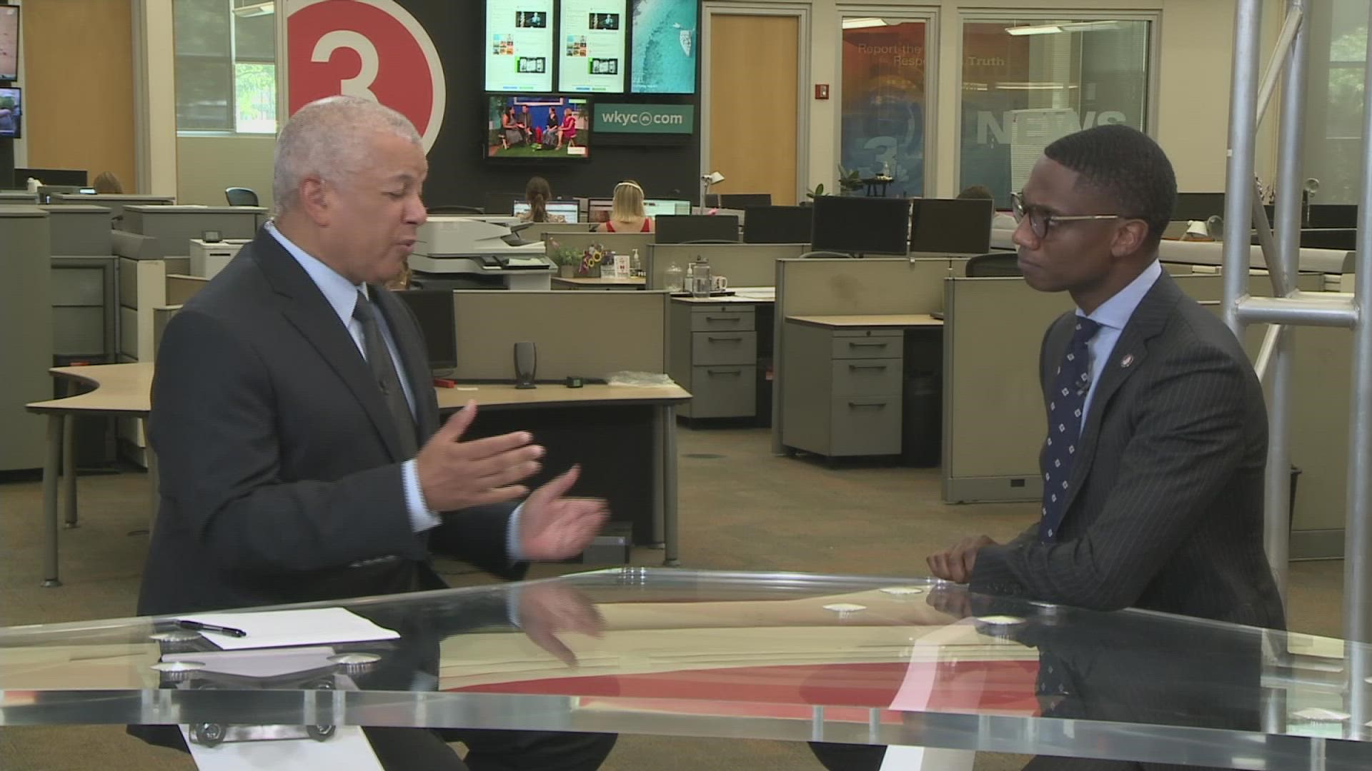 As the calendar flips to August, there have been more than 100 homicides in Cleveland this year. Mayor Justin Bibb reacts to those numbers with Russ Mitchell.