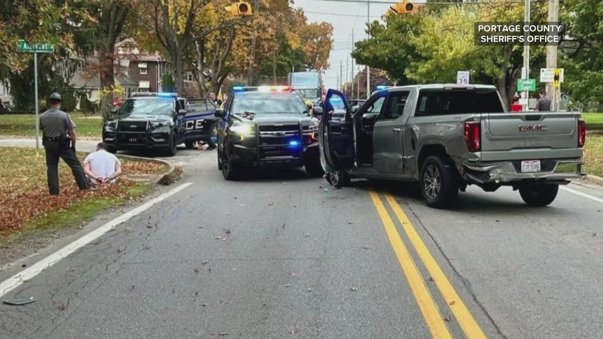 Both the driver and the passenger were taken into custody following the chase.