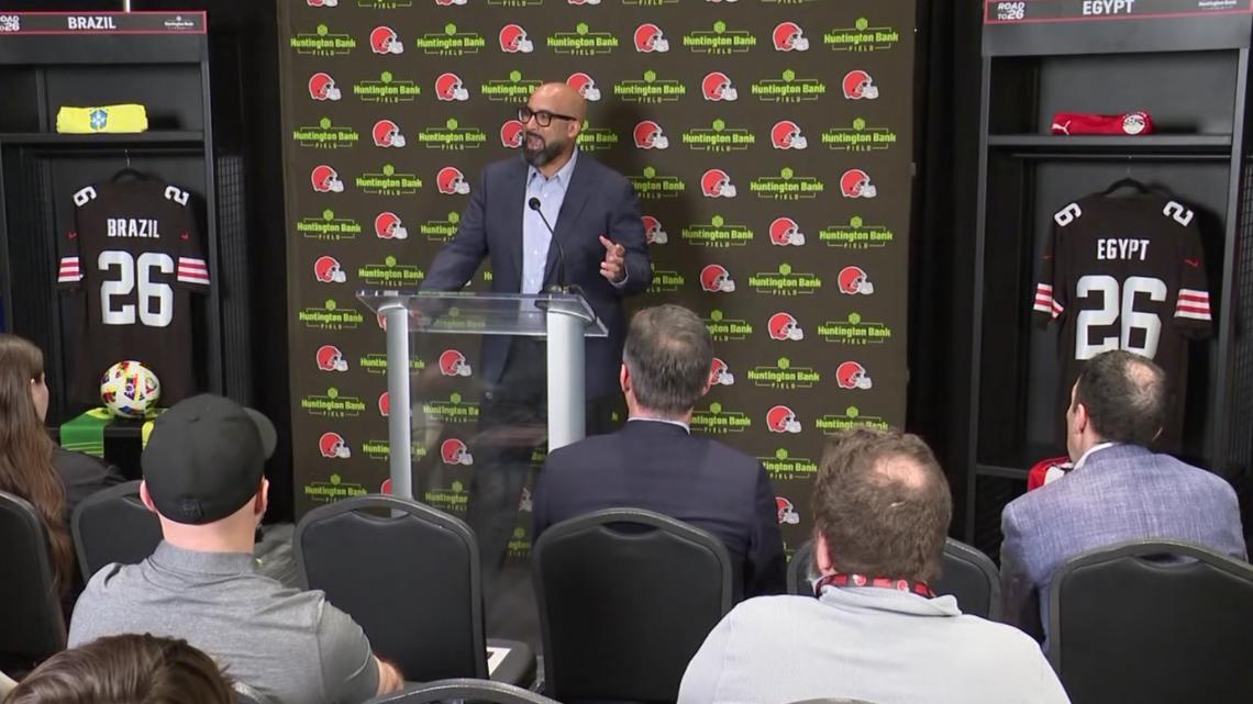 Cleveland to host Brazil vs. Egypt at Huntington Bank Field on June 6 in 'Road to 26' soccer series