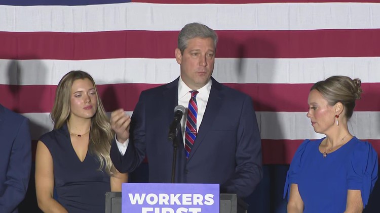 Ohio US Senate race: Tim Ryan gives concession speech after defeat against JD Vance