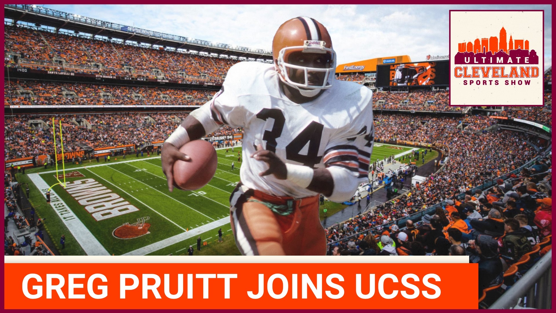 Cleveland Browns legend Greg Pruitt creates his UCSS debut!