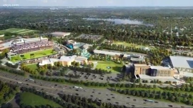 A look at what's next for Canton's Hall of Fame Village amid dispute with Johnson Controls
