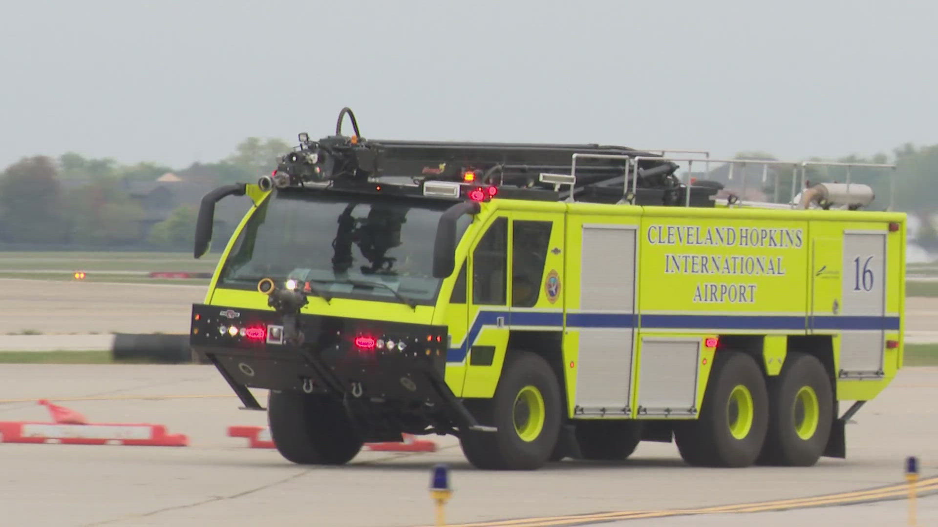 First responders descended on Cleveland Hopkins International Airport Wednesday for a scene that plays out once every three years. 3News' Matt Rascon explains.