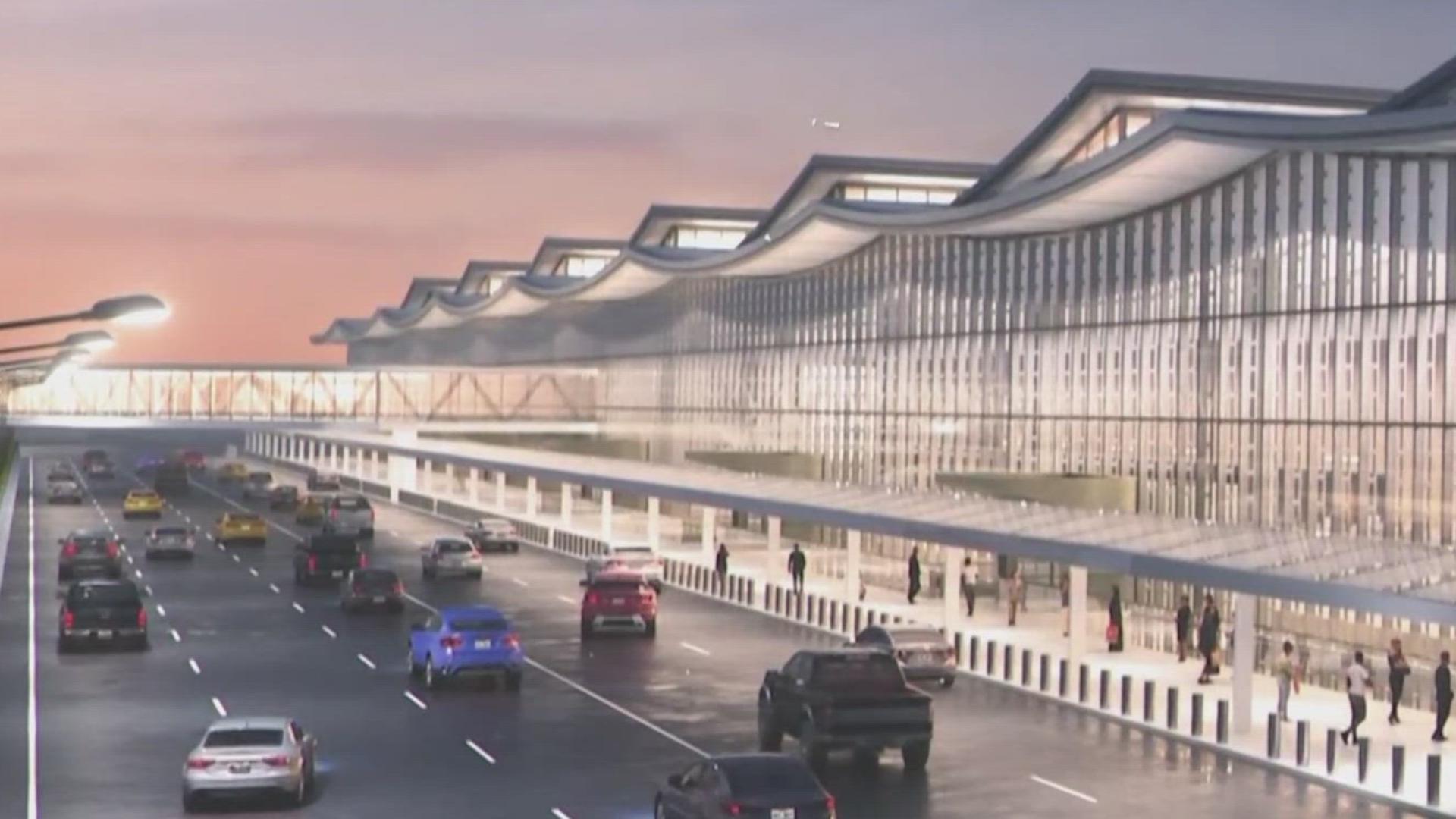 Officials released renderings and announced plans on Tuesday for the future of Cleveland Hopkins International Airport. 