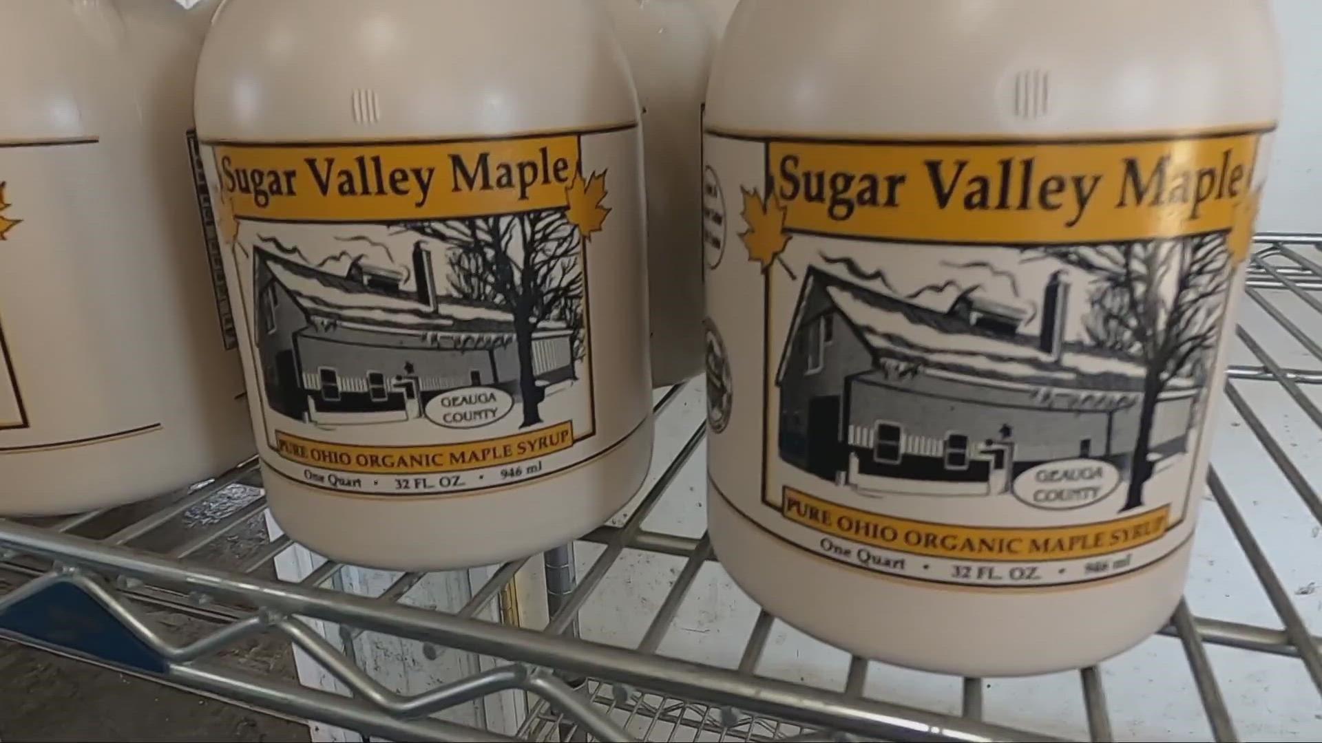 Maple syrup producers are saying this season has been off to a sweet start. Isabel Lawrence stopped by Sugar Valley Maple in Geauga County to see for herself.