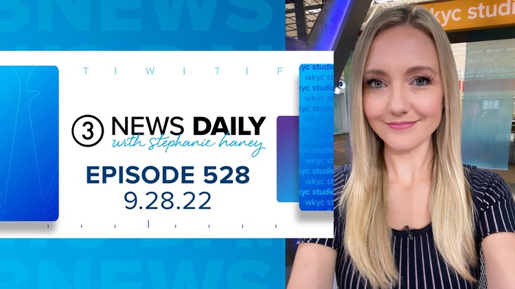 Updates on Hurricane Ian, why Myles Garrett is resting at home following his car crash in Medina County, and more: 3News Daily with Stephanie Haney