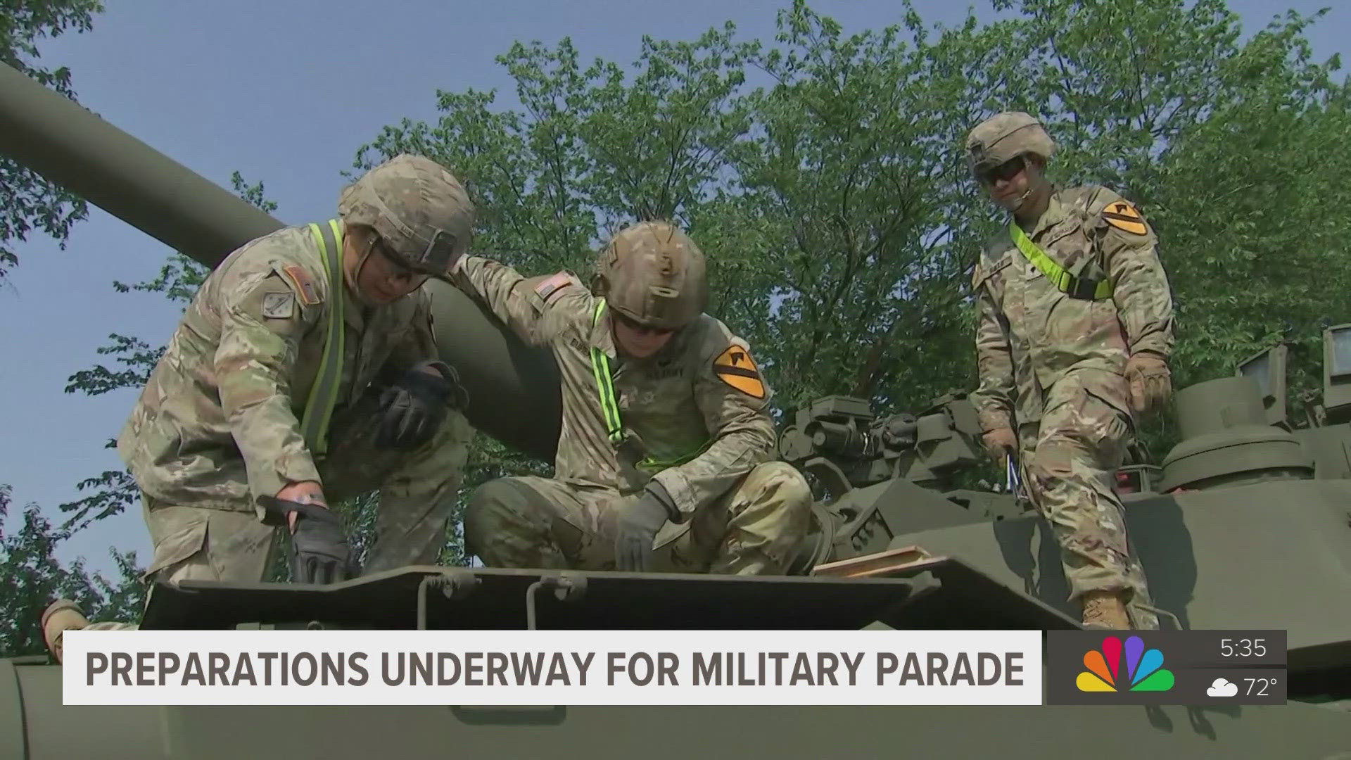 Trump has dismissed concerns about the cost, about what message the display of military power sends and about the fact that it will take place on his 79th birthday.
