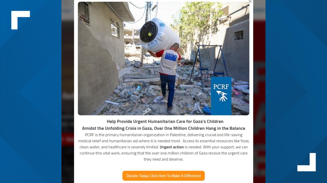 Palestine Children's Relief Fund wants to get aid into Gaza | wkyc.com
