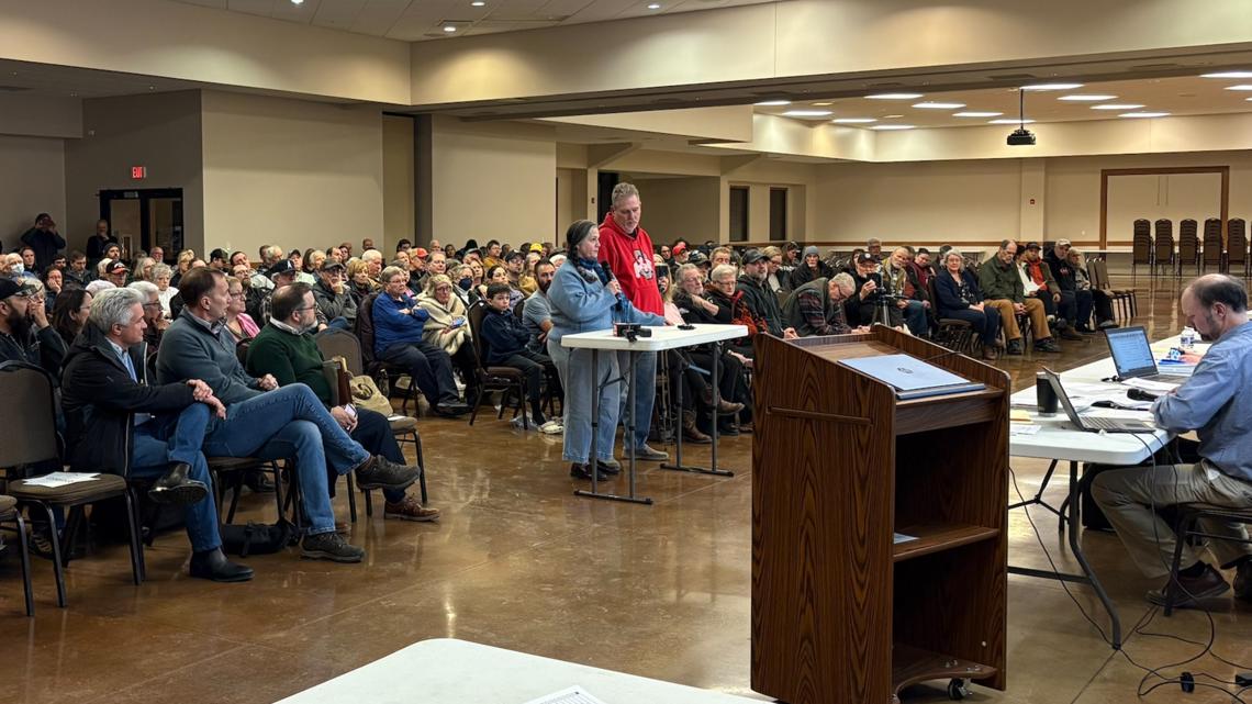 New Russia Township zoning board votes to recommend denying major rezoning proposal tied to industrial 'mega site'