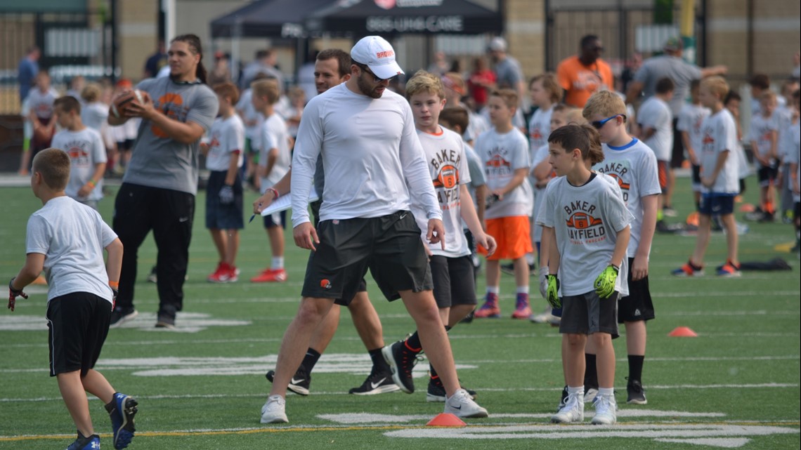 WATCH: Baker Mayfield ends impressive camp with Browns imitating GM