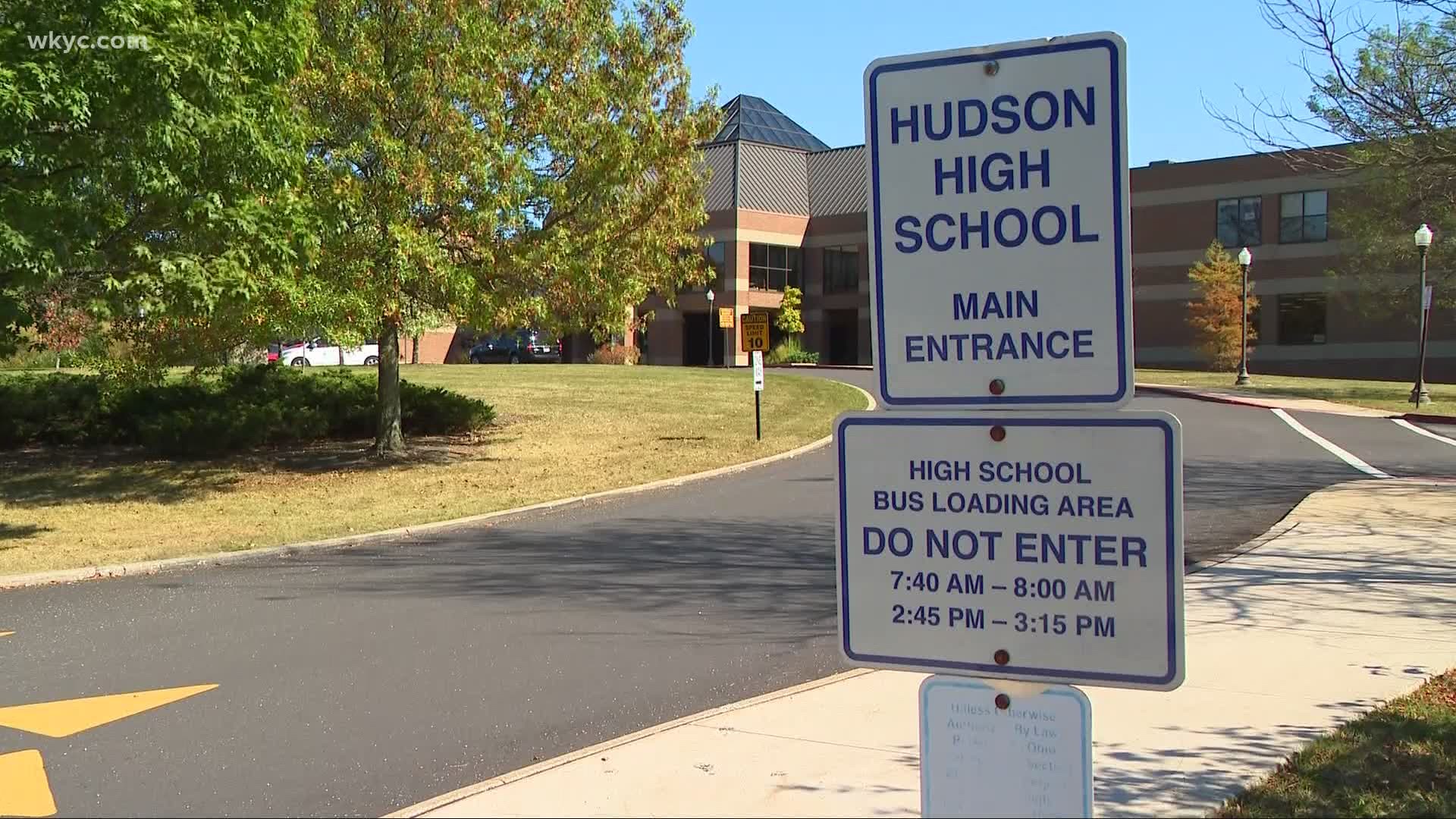 According to a letter from Hudson City Schools Superintendent Phil Herman, the comments were made on a social media gaming app.