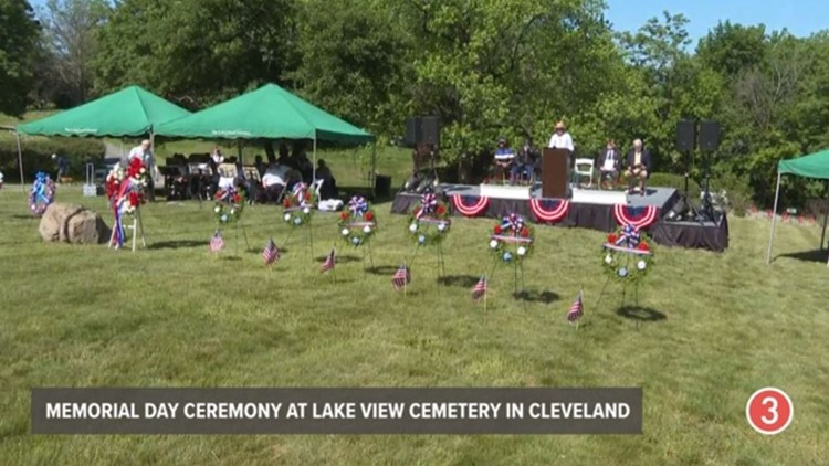 WATCH LIVE | Honoring those who gave the ultimate sacrifice: Memorial Day ceremony at Lake View Cemetery in Cleveland