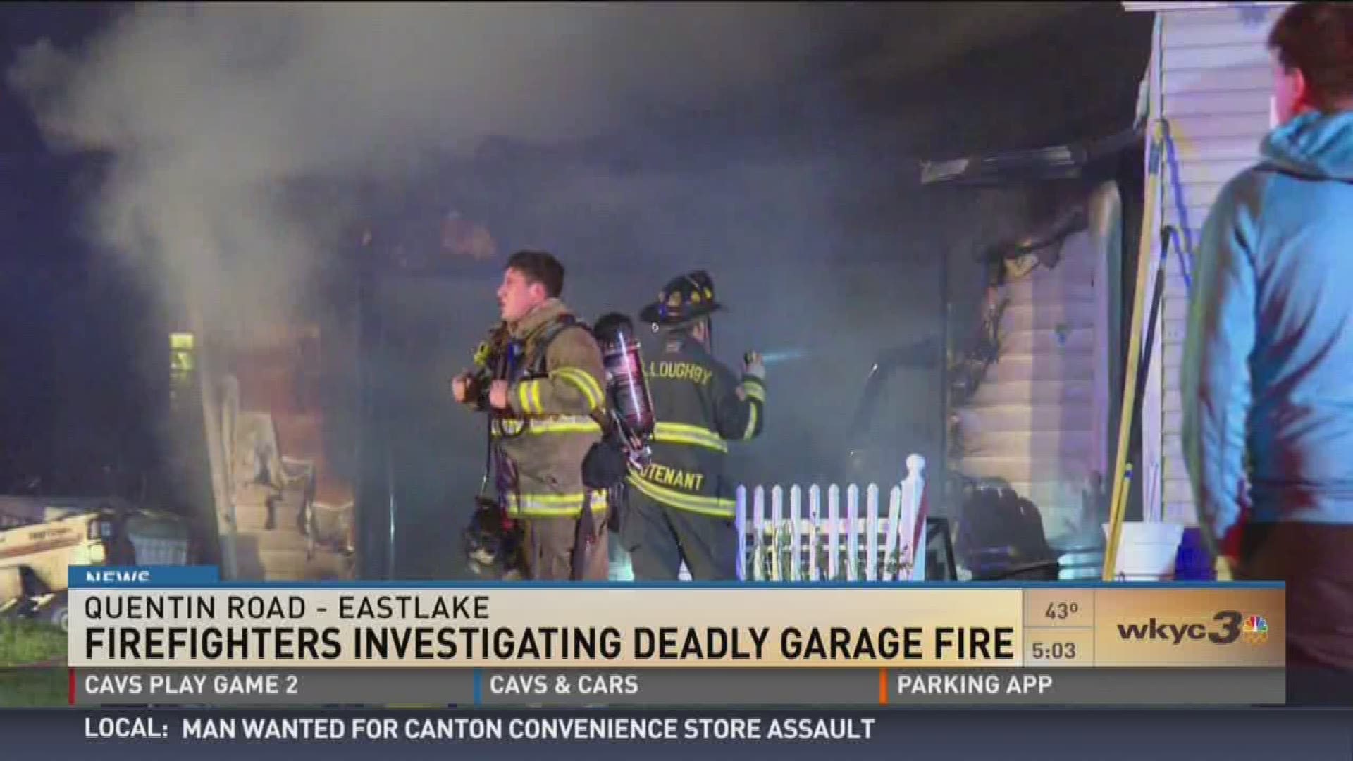 1 dead in Eastlake garage fire