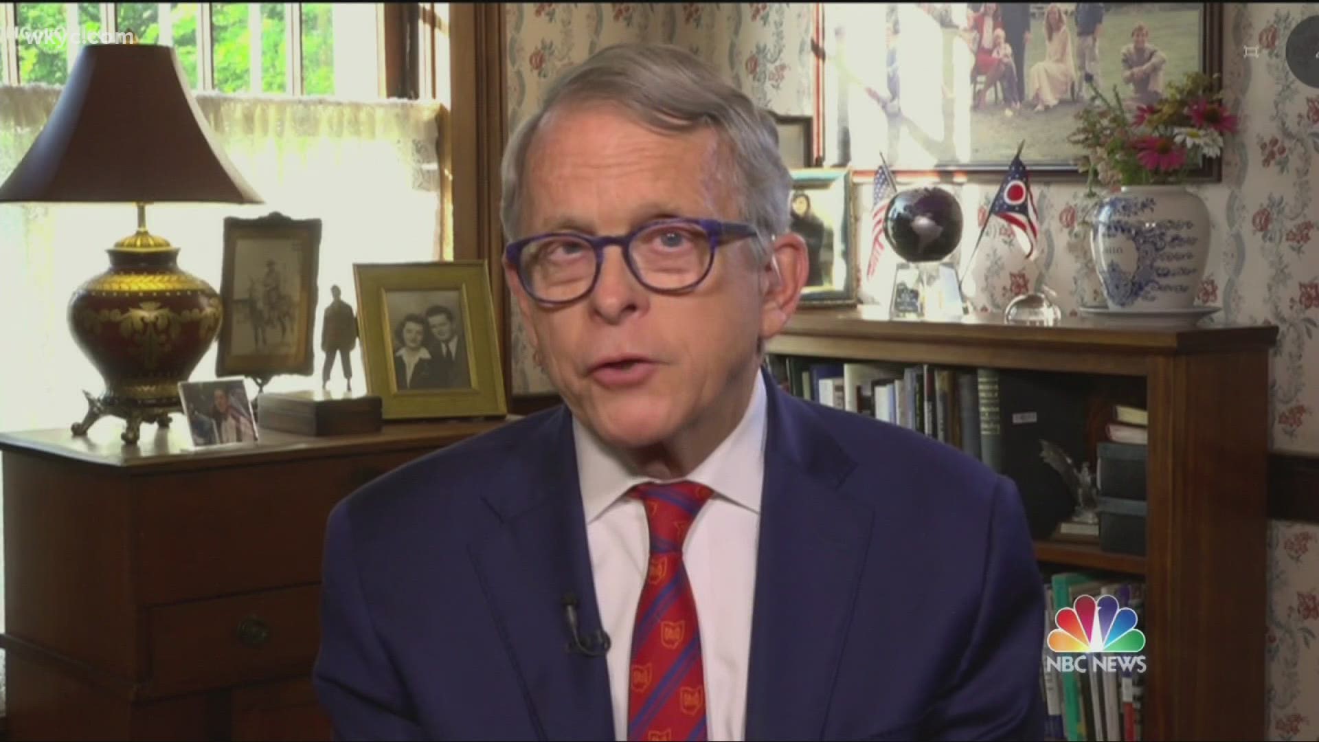 Appearing on Meet the Press, Ohio Governor Mike DeWine hinted a statewide mask mandate could be on the horizon.