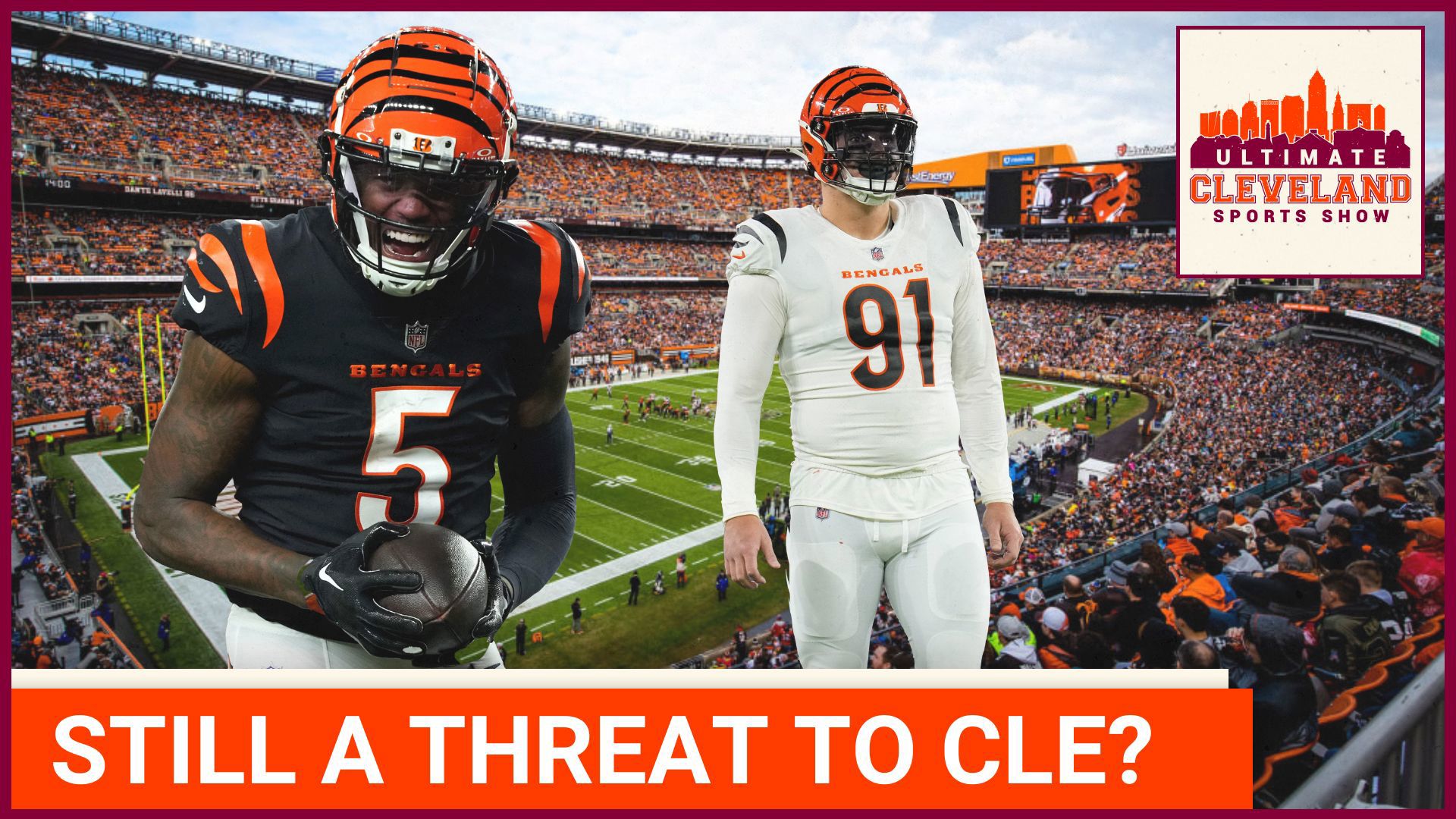 UCSS have the discussion about the Cincinnati Bengals still being a threat to the Cleveland Browns