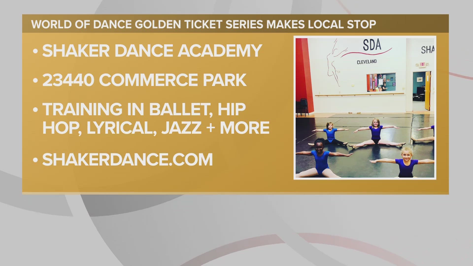 The local dance studio has been preparing young women for big stages for nearly two decades.