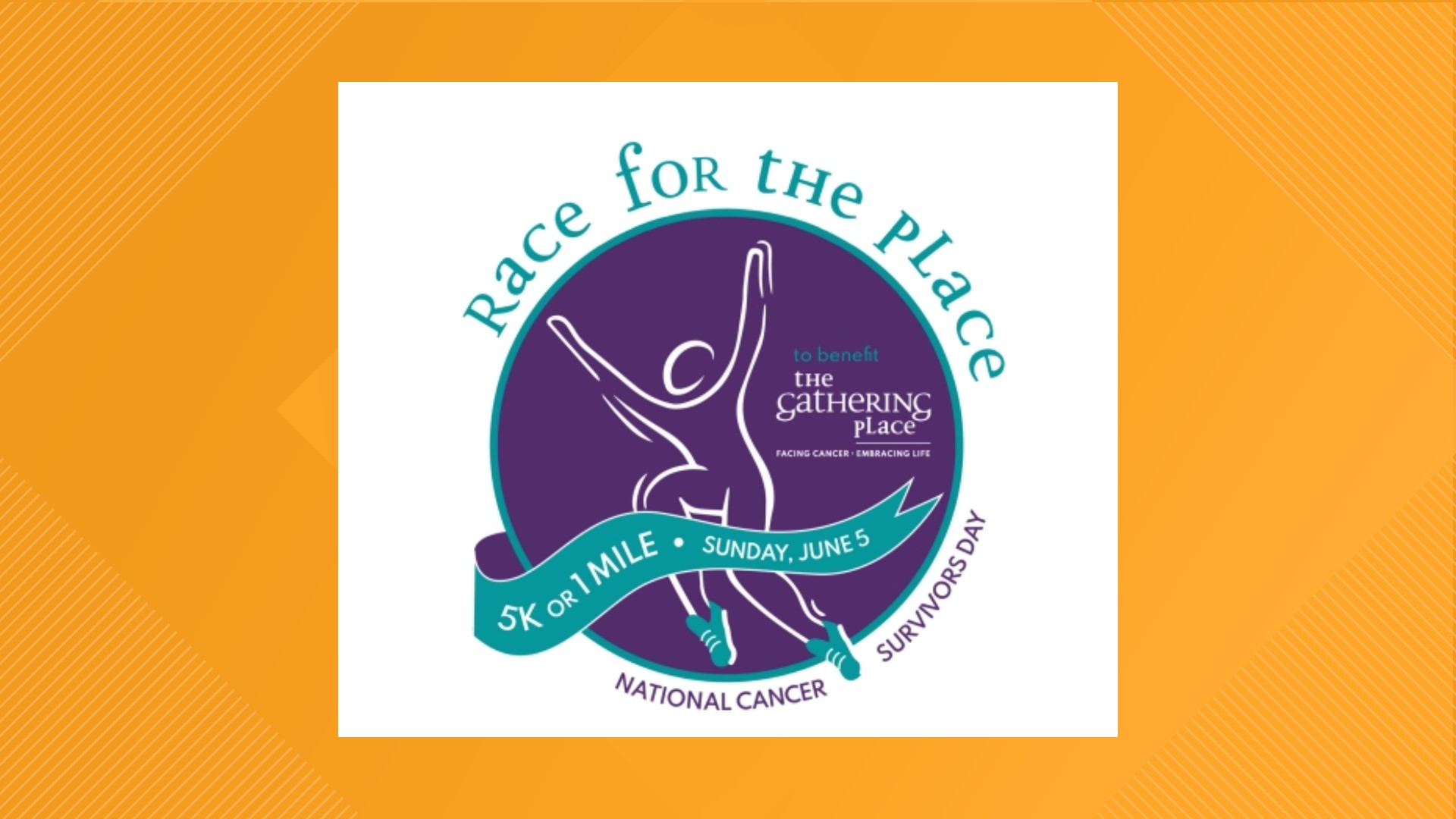 The annual 5K, 1-mile race helps support The Gathering Place.