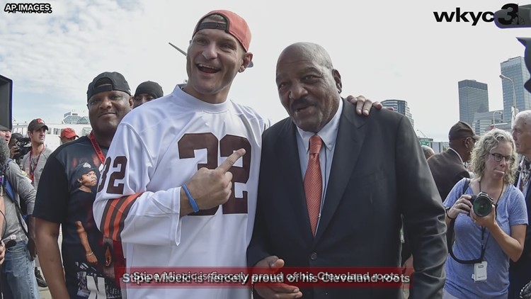 UFC fighter Stipe Miocic congratulates Cleveland on job well done hosting 2019 MLB All-Star Game