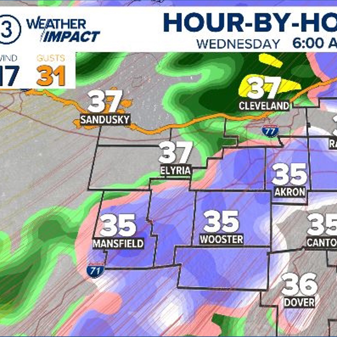 Weather Impact Alert in place for today: Expect to see snow-rain mix ...