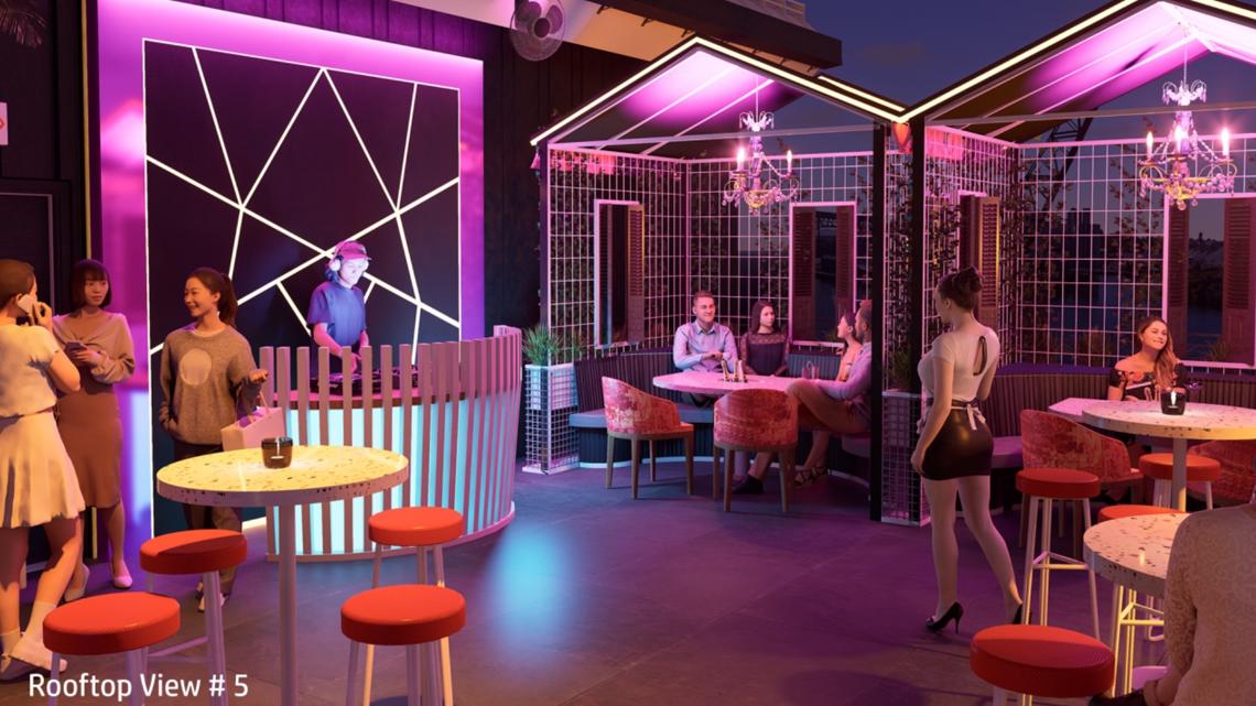 Lost on the River rooftop lounge to open at Flats East Bank this summer ...
