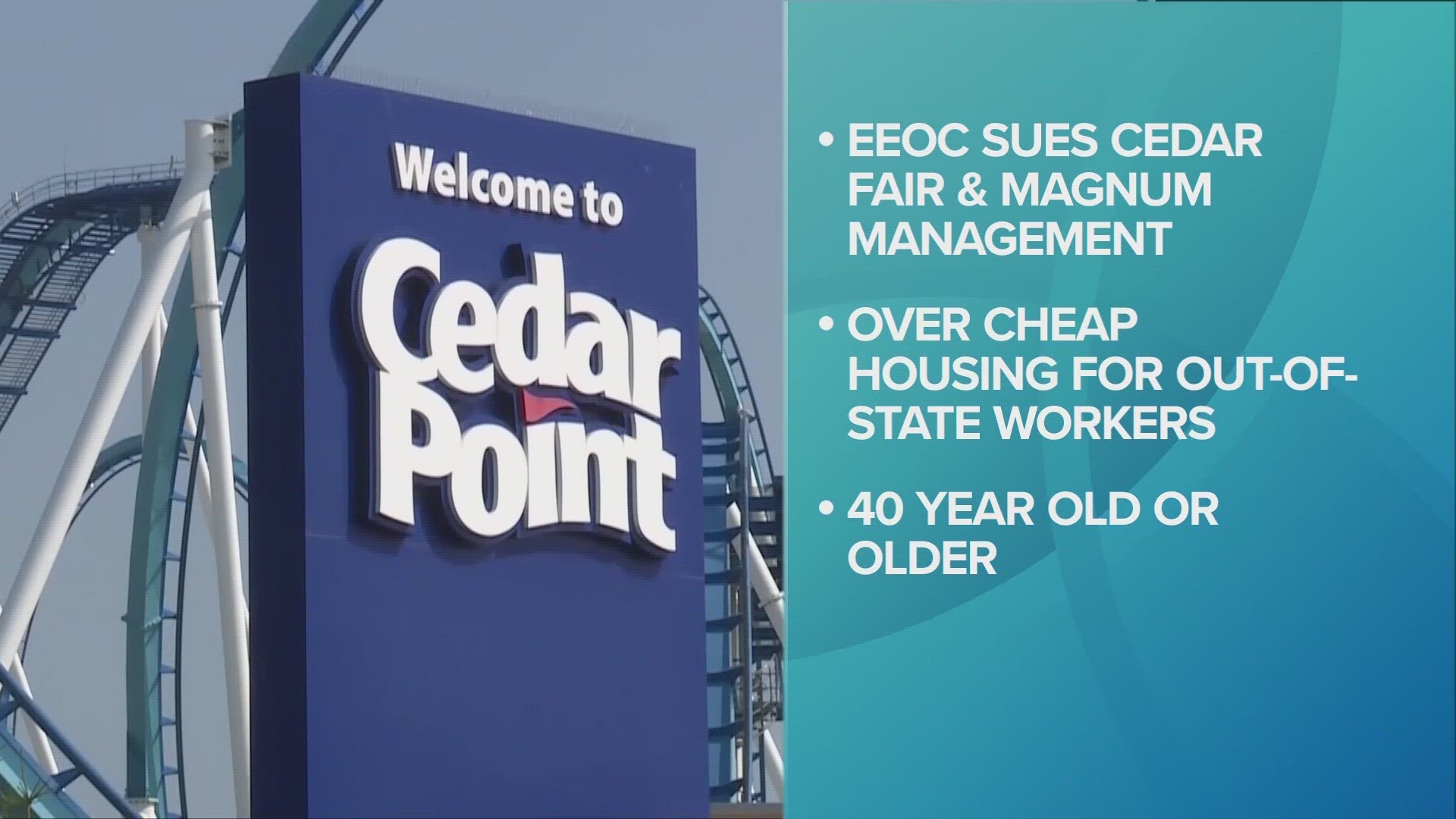 Cedar Fair sued by EEOC for age discrimination | wkyc.com