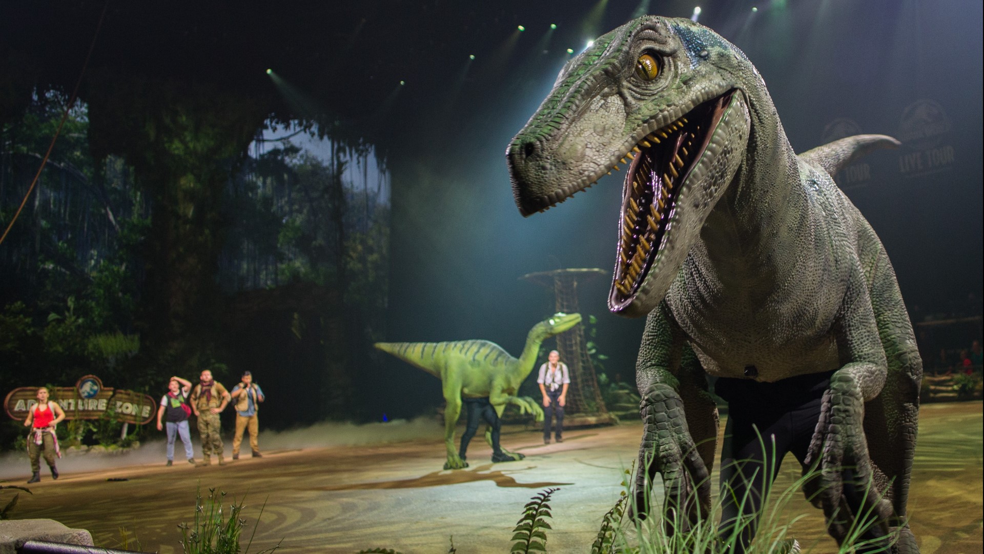 The Jurassic World Live Tour will offer multiple shows at the Rocket Mortgage FieldHouse from Oct. 7-9.