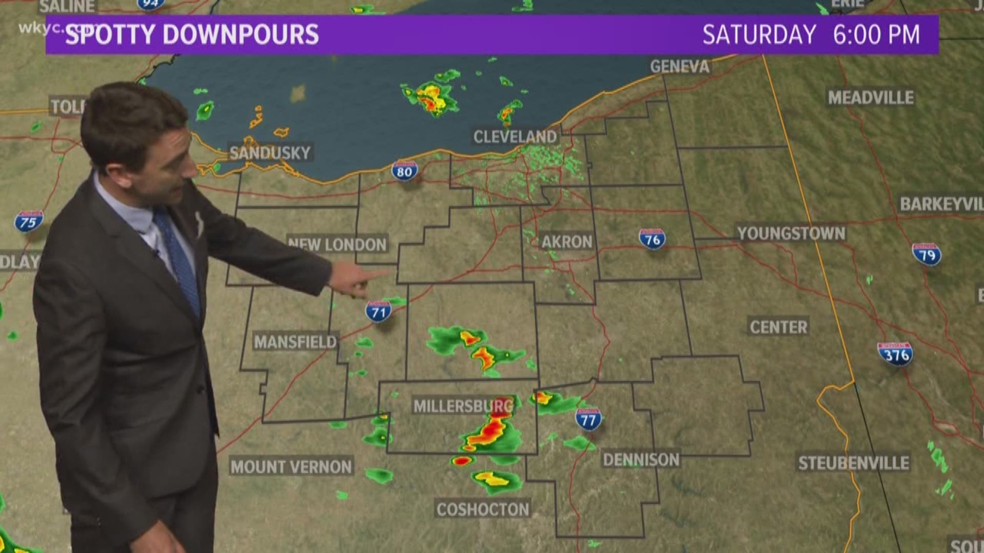 6 p.m. weather forecast for July 21, 2018