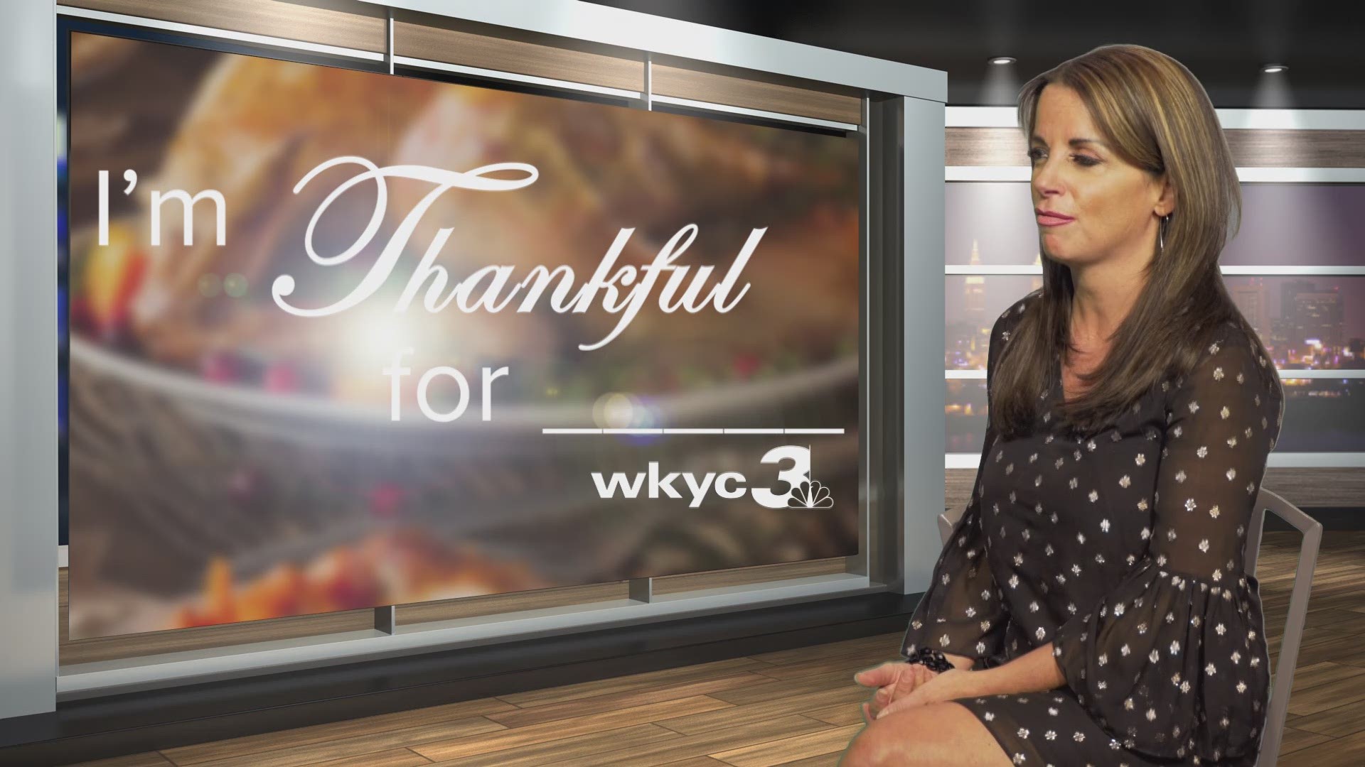 Meteorologist Hollie Strano tells us what she's thankful for.