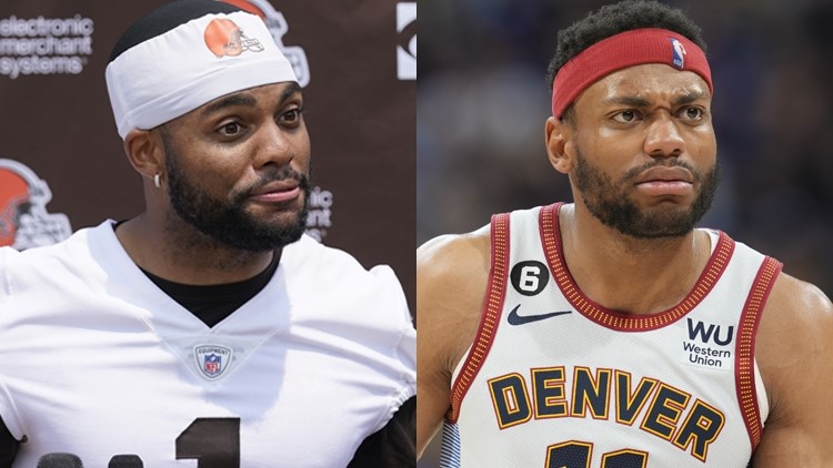 Does new Cleveland Browns safety Juan Thornhill look like Nuggets guard Bruce Brown? Social media thinks so