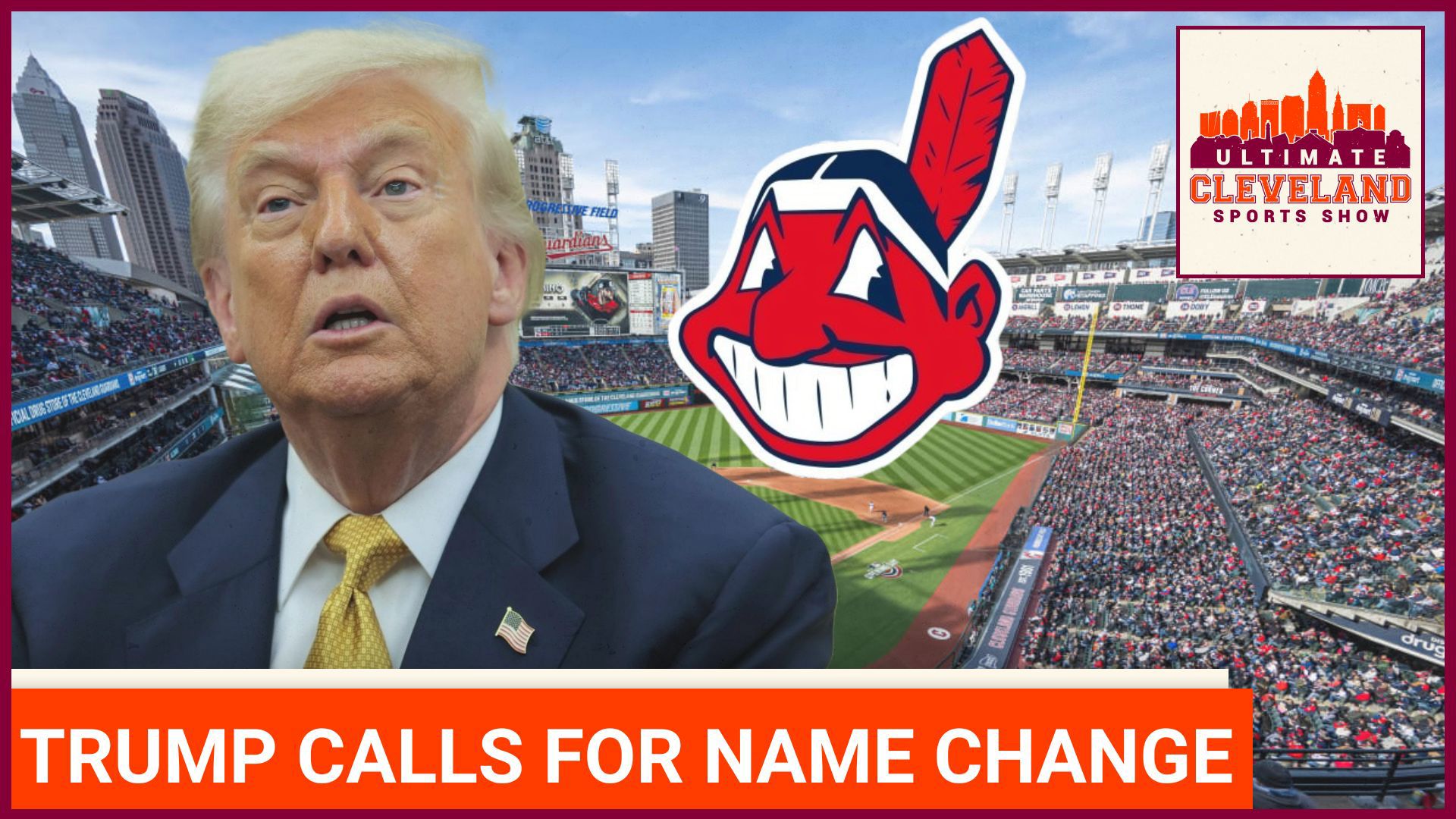 President Trump says the Guardians should change its name back to the