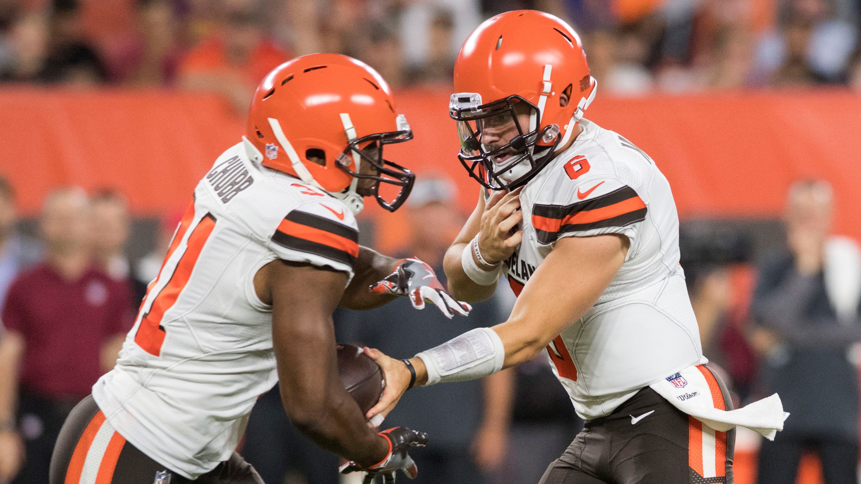 Chubb has 92-yard TD run in Browns' 28-16 win over Falcons