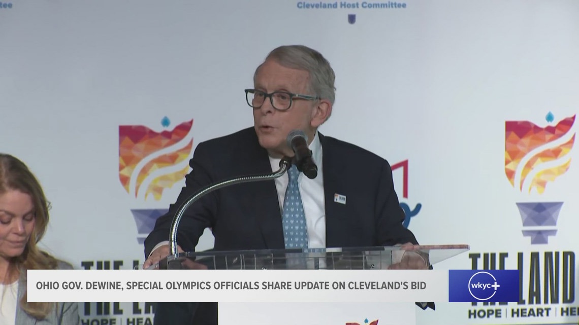 'We are all in': Ohio Gov. Mike DeWine on Cleveland's bid for 2030 ...