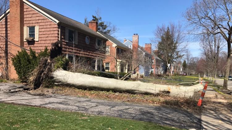 Thousands remain without power as severe wind causes damage throughout Northeast Ohio: See the outage numbers in your county