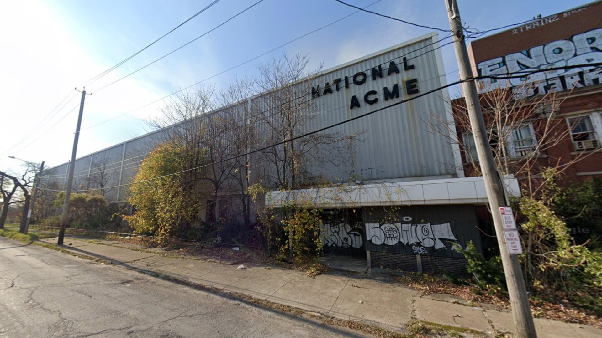 Abandoned National Acme building in Cleveland