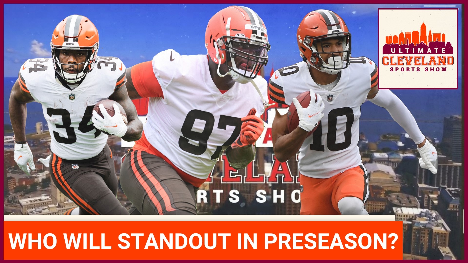 The Cleveland Browns kickoff preseason soon. Will Jerome Ford, Anthony  Schwartz & others stand out?